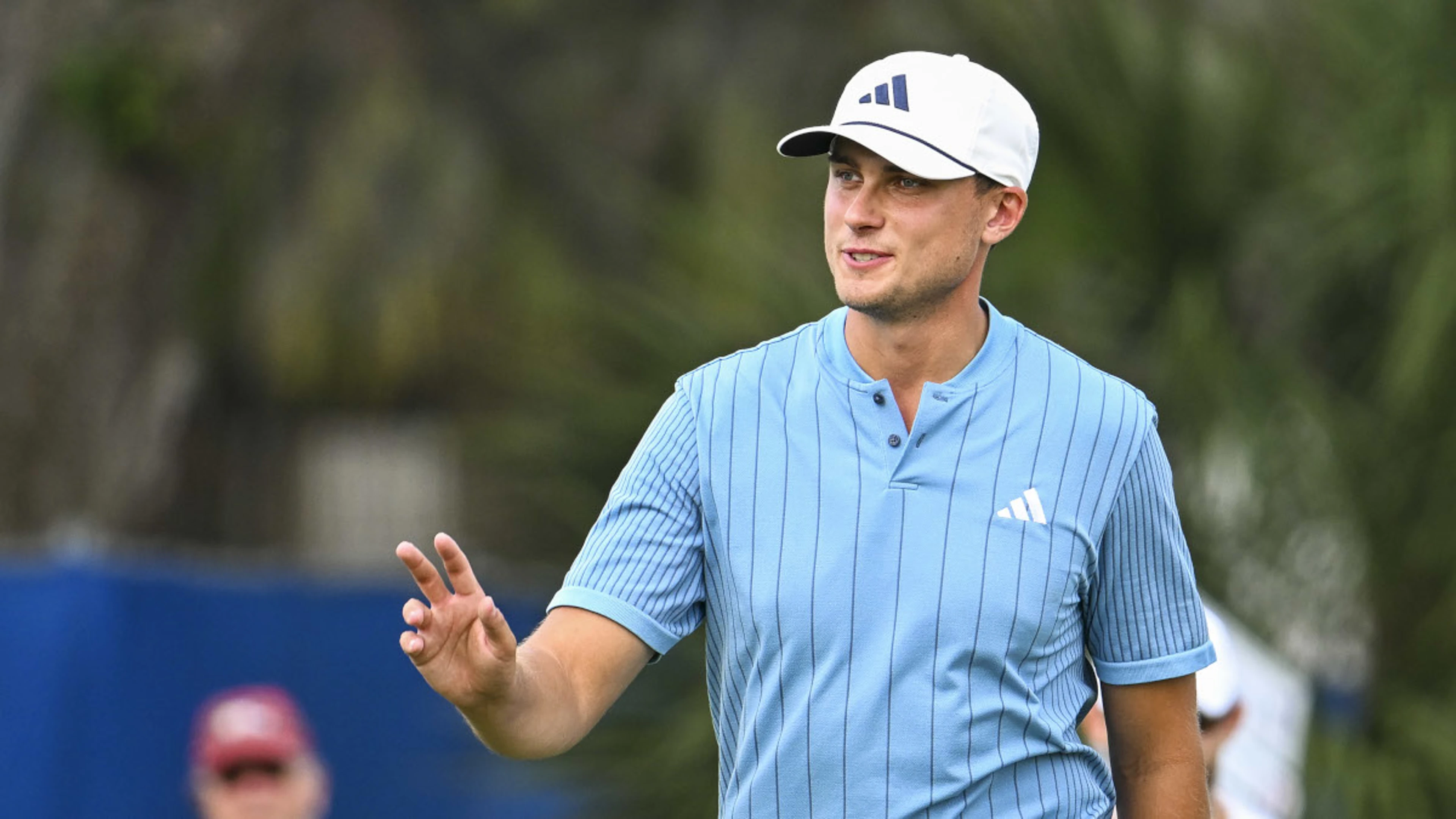 Sweden's Aberg pulls out of PGA Wells Fargo with sore knee