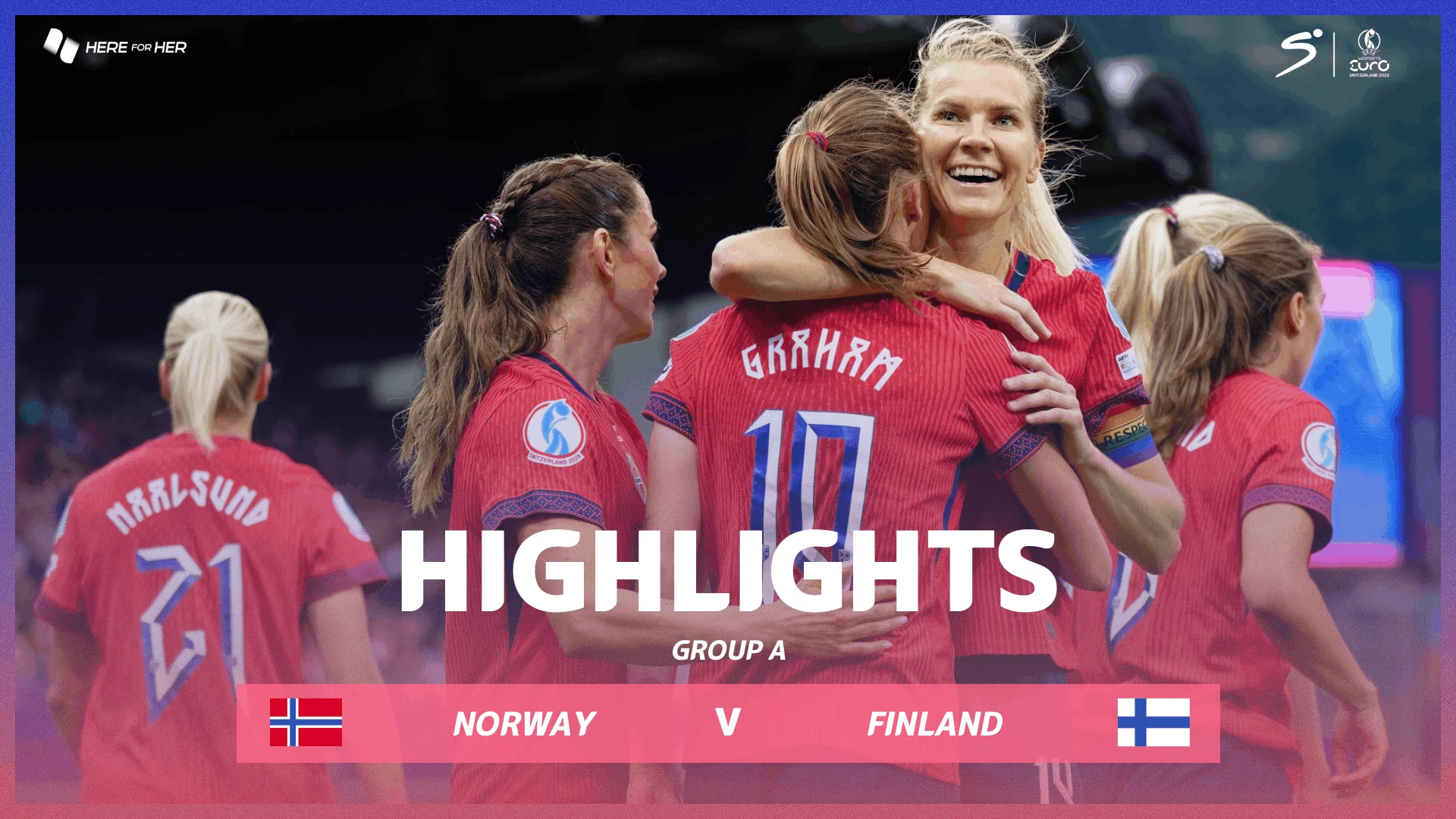 Norway v Finland | Match Highlights | UEFA Women's Euro