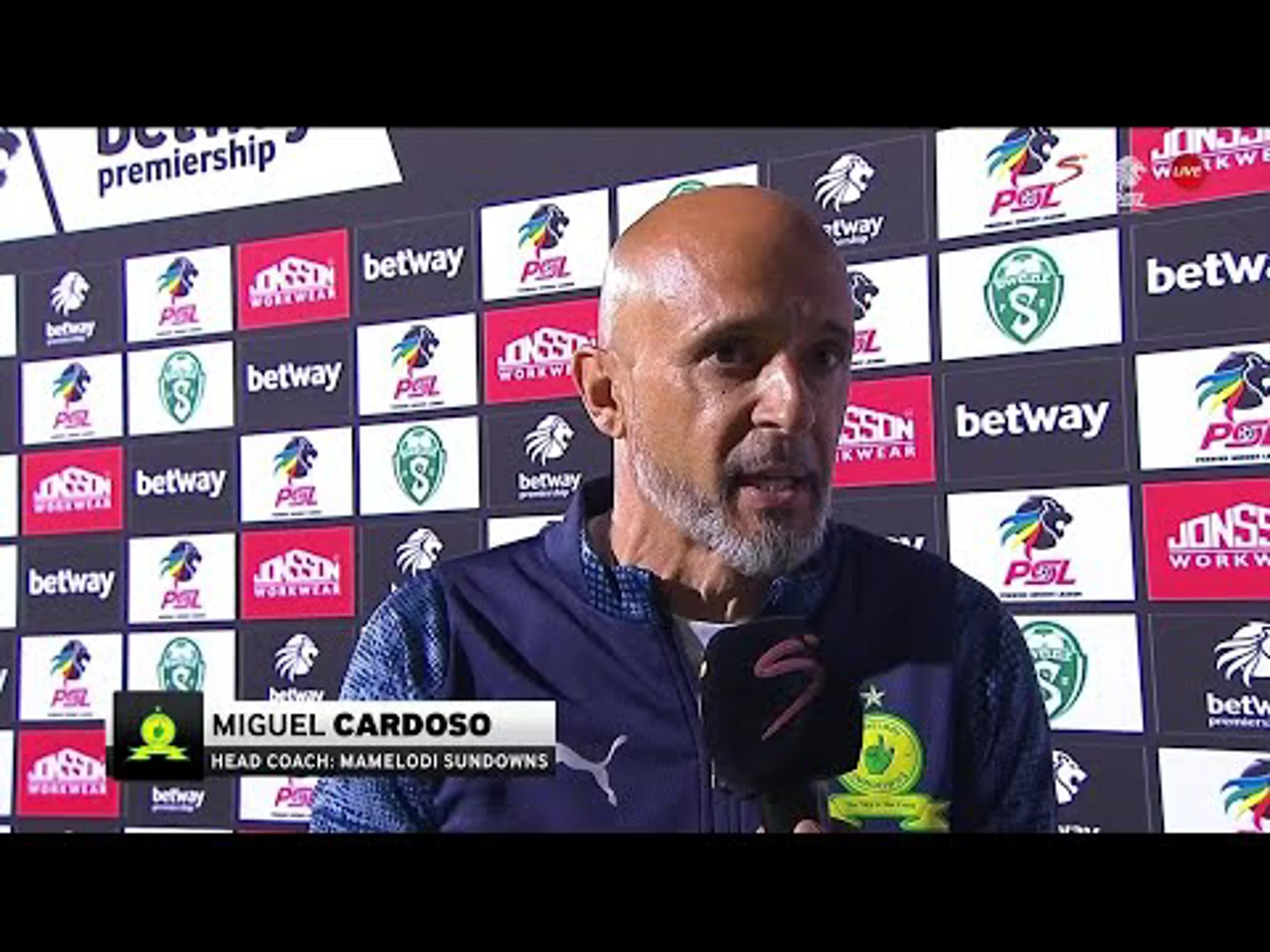 Cardoso blames "someone clever" for draw | Siwelele v Sundowns