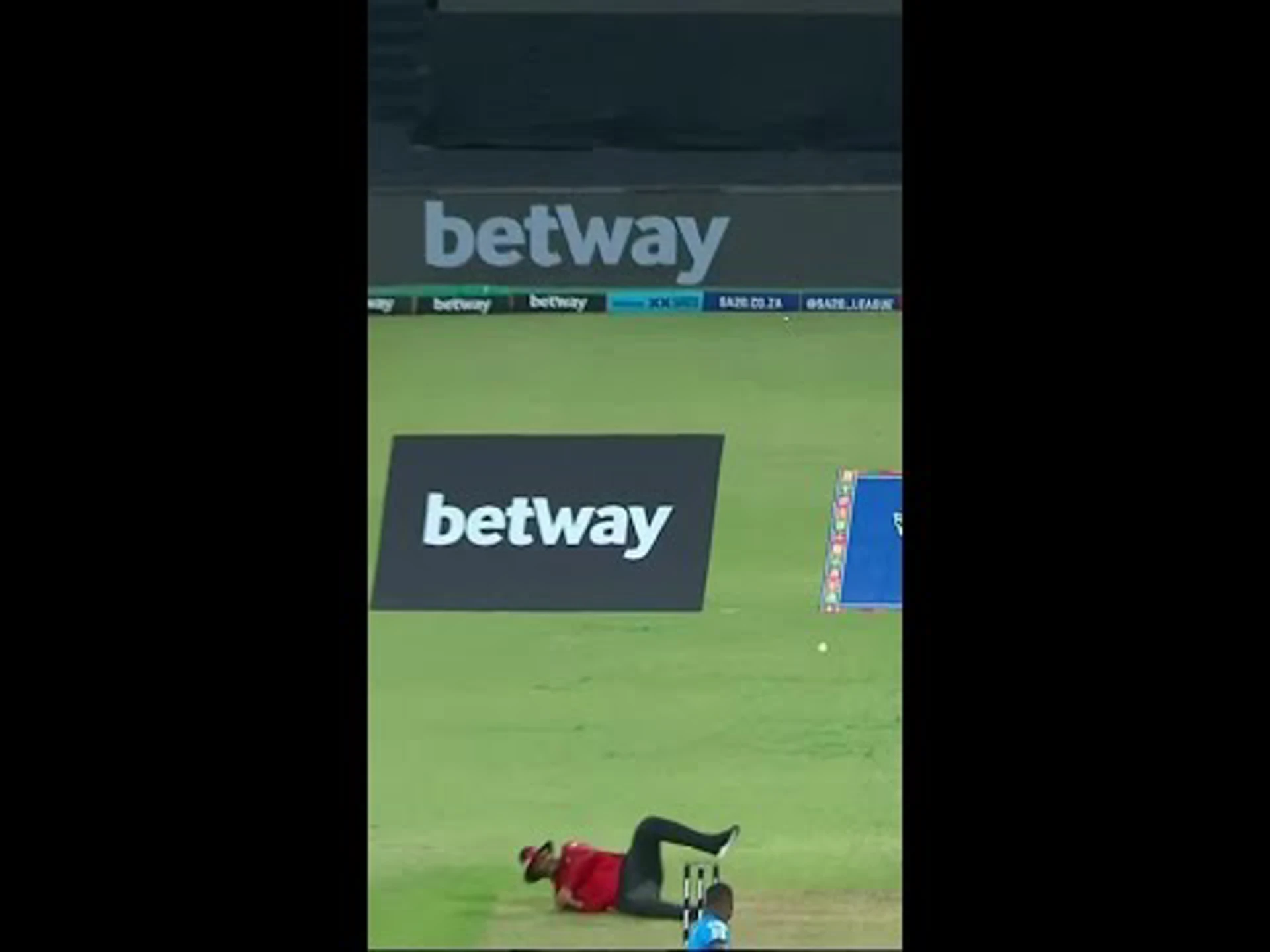 Umpire out for a duck...