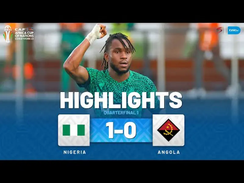 Nigeria v Angola | Match in 3 | Quarterfinals | AFCON 2023