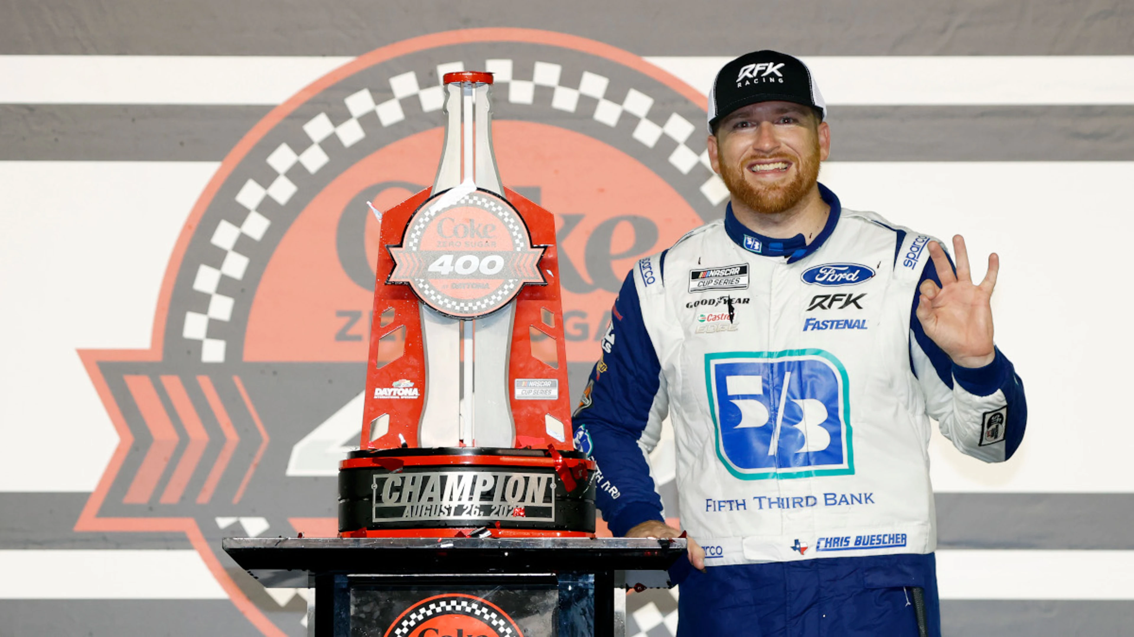 Chris Buescher dashes to win at Daytona
