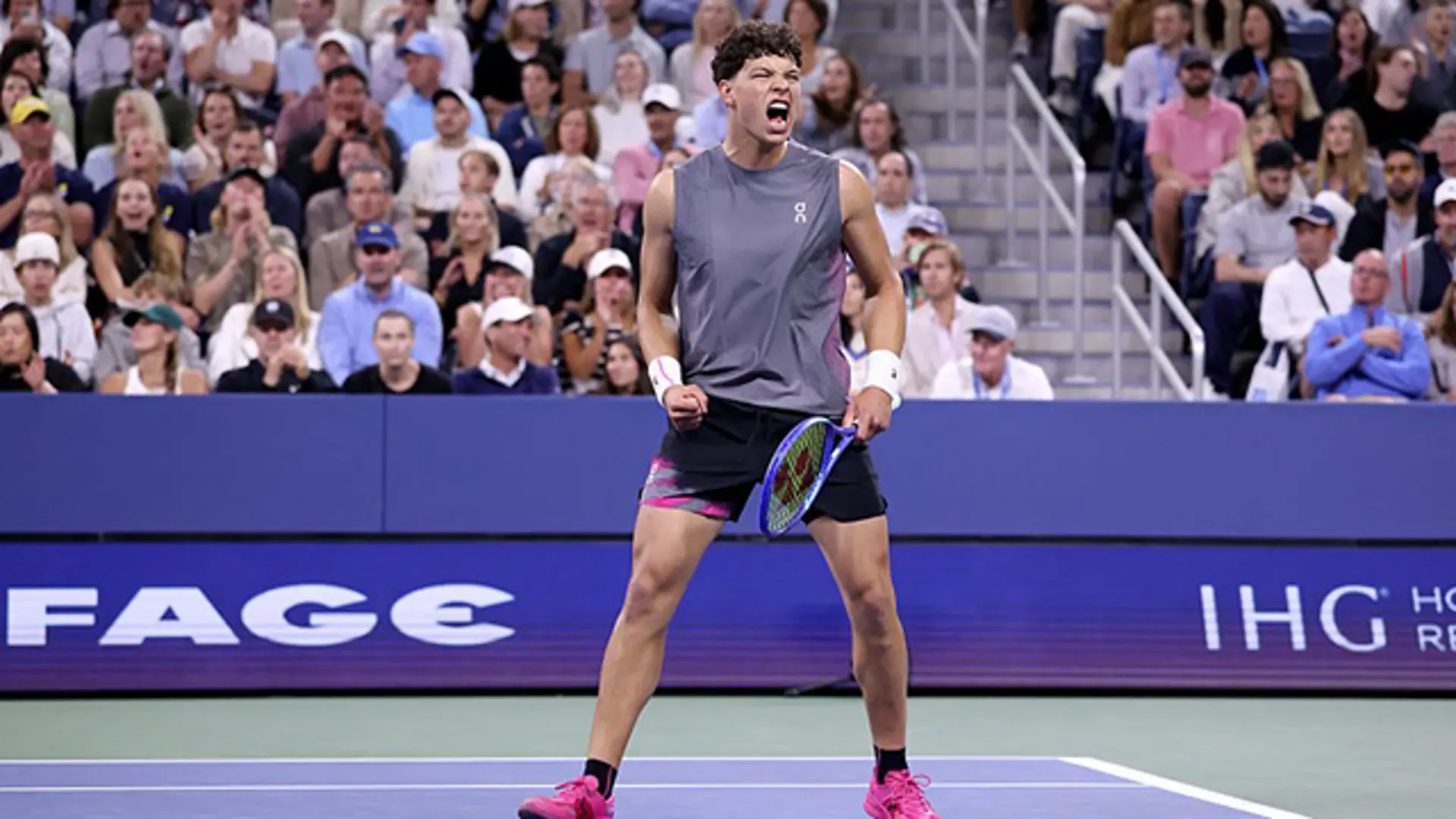 Ben Shelton v Pablo Carreno Busta | 2nd Round | Men's Singles | US Open