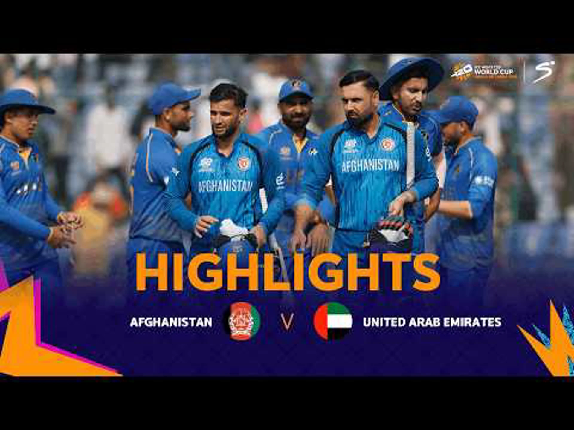 Afghanistan v UAE | Match Highlights | ICC T20 World Cup Group D