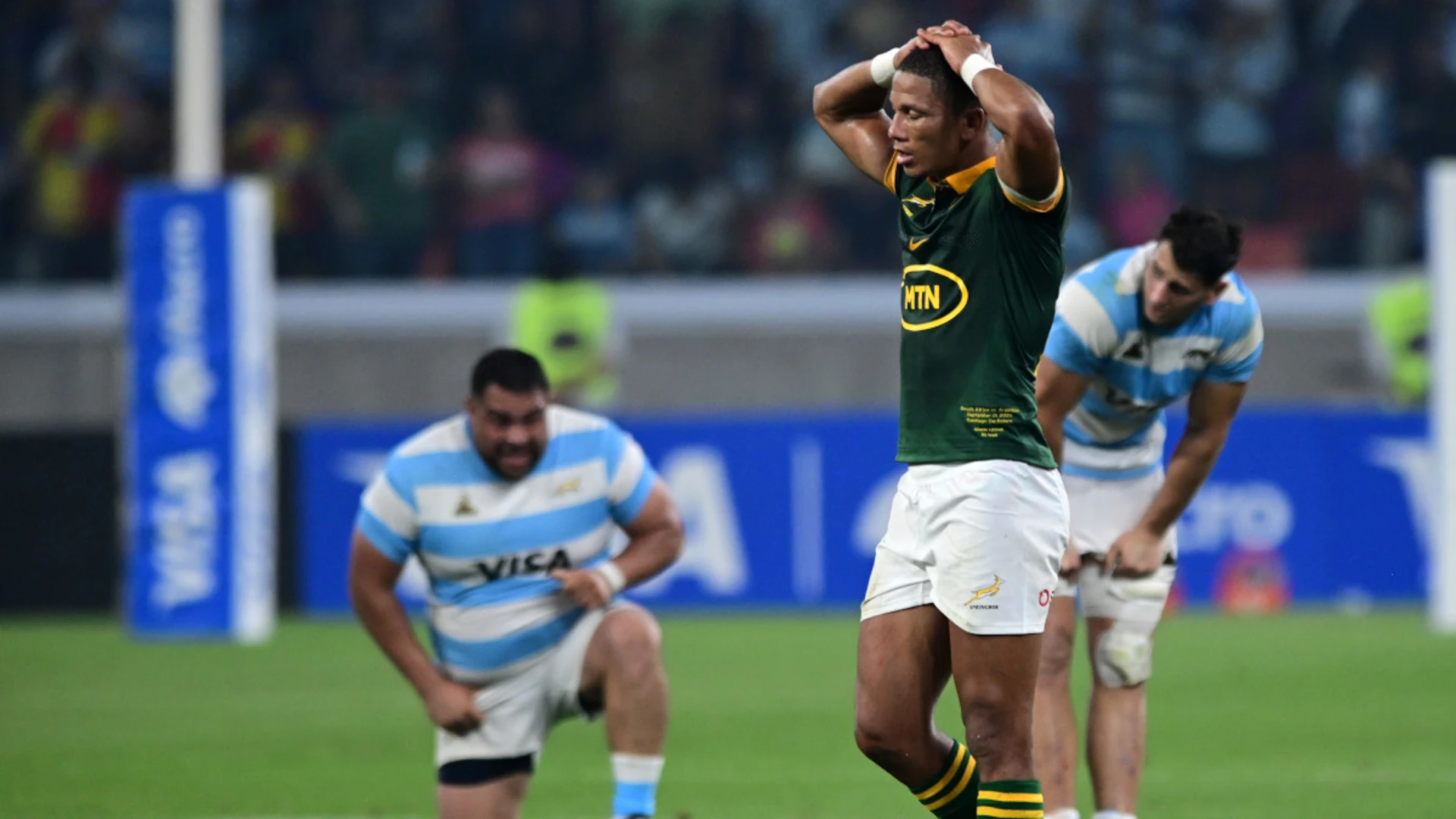  Libbok's missed kick costs Bok chance to wrap up Rugby Champs