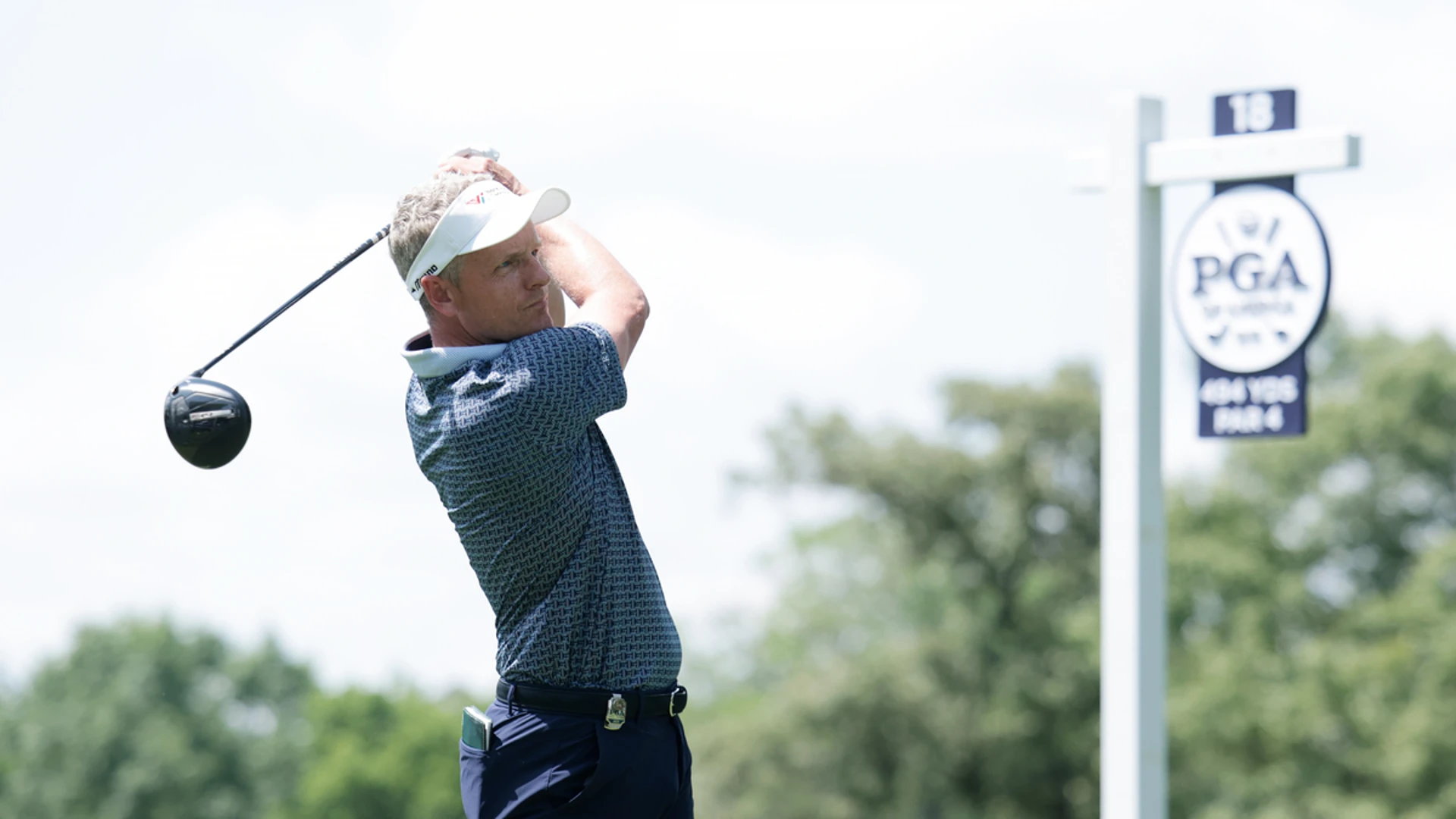 England's Donald shares PGA Championship lead with 67