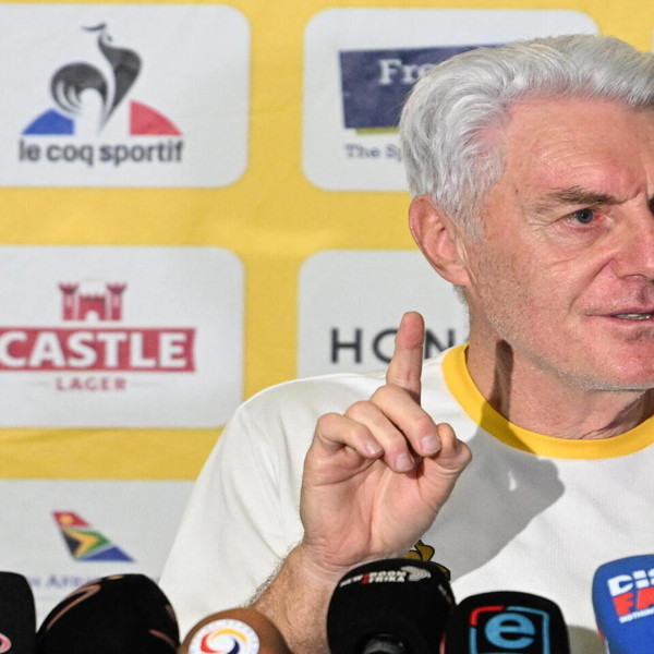 BAFANA COACH FUMING: Broos lashes out at star centre back