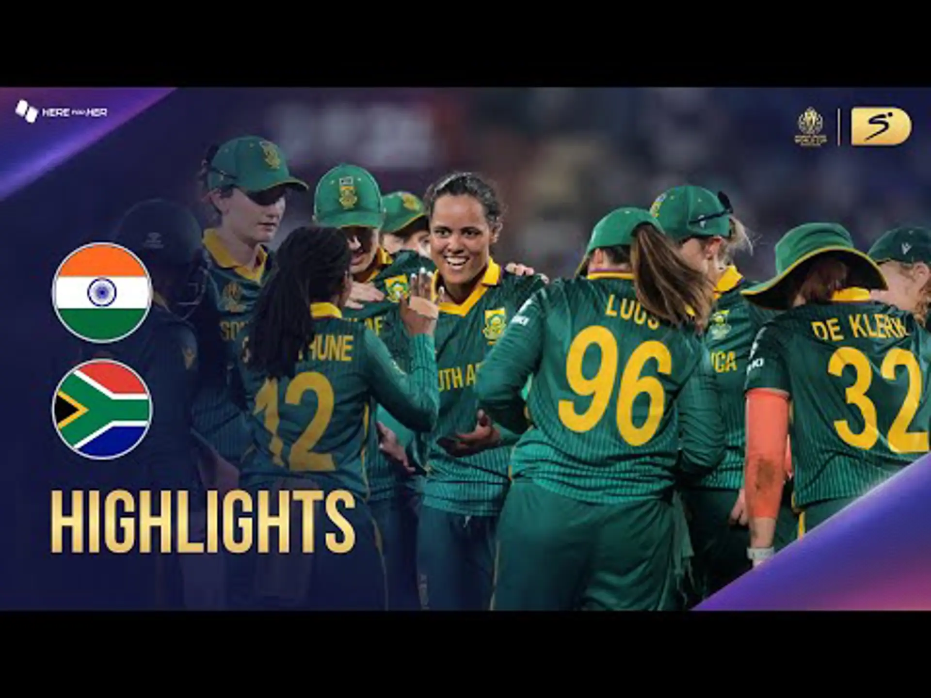 India W v South Africa W | Match Highlights | ICC Women's CWC 2025