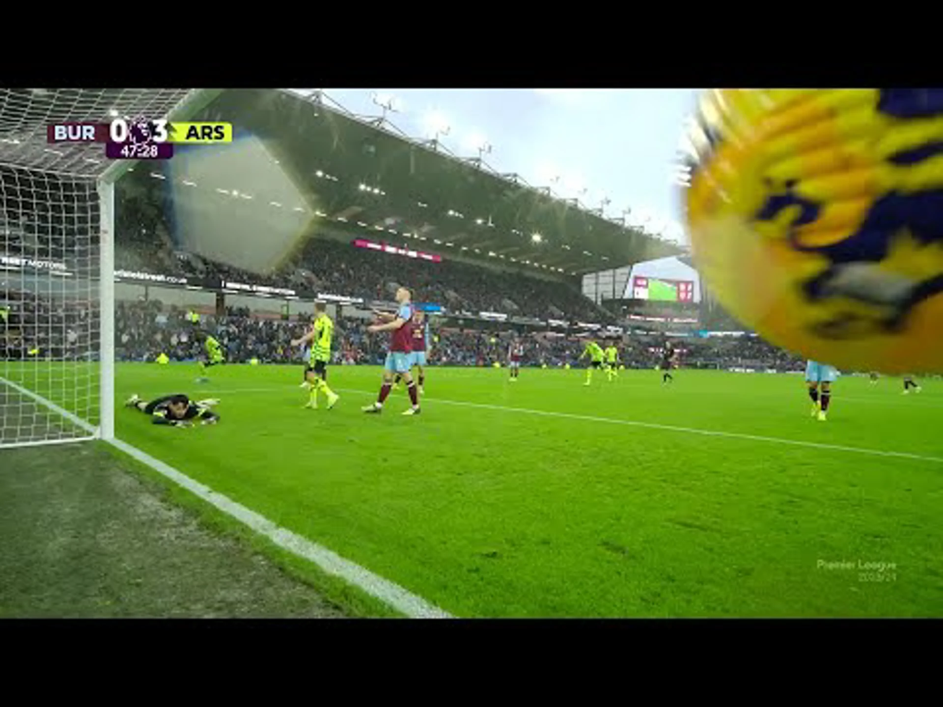 Bukayo Saka | 47ᵗʰ Minute Goal v Burnley