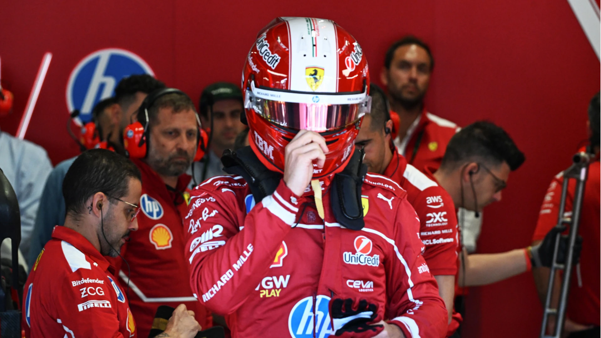 Leclerc says will fight but 'cannot do miracles' for Ferrari