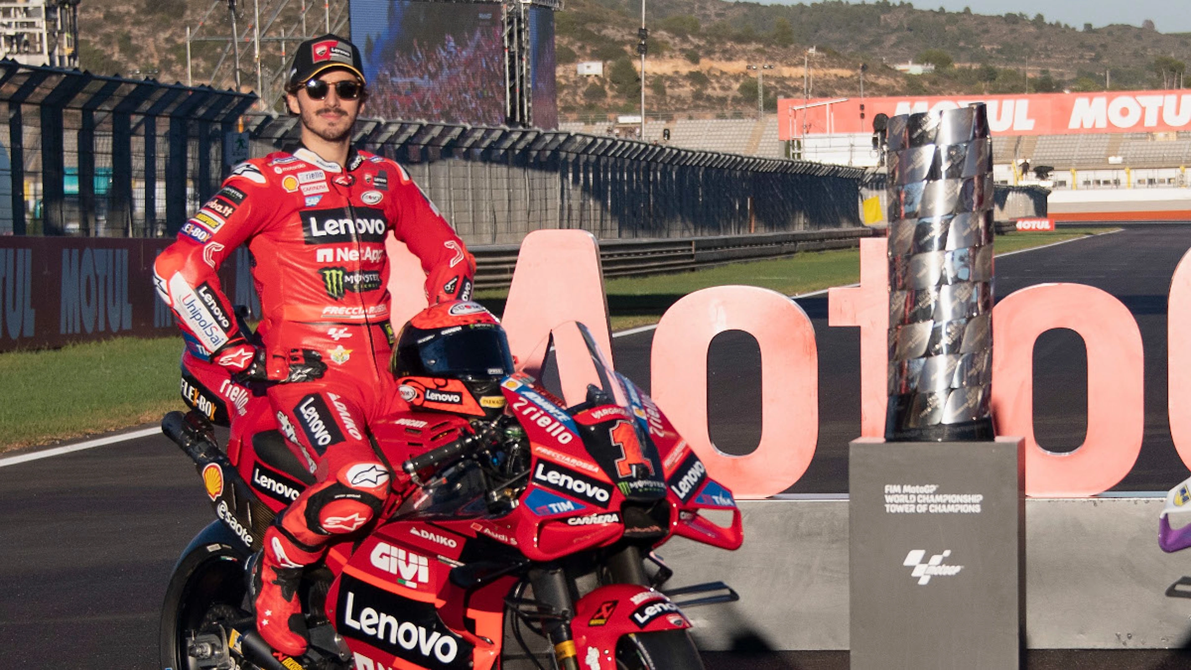 Bagnaia keen to seal title and join greats Rossi, Marquez