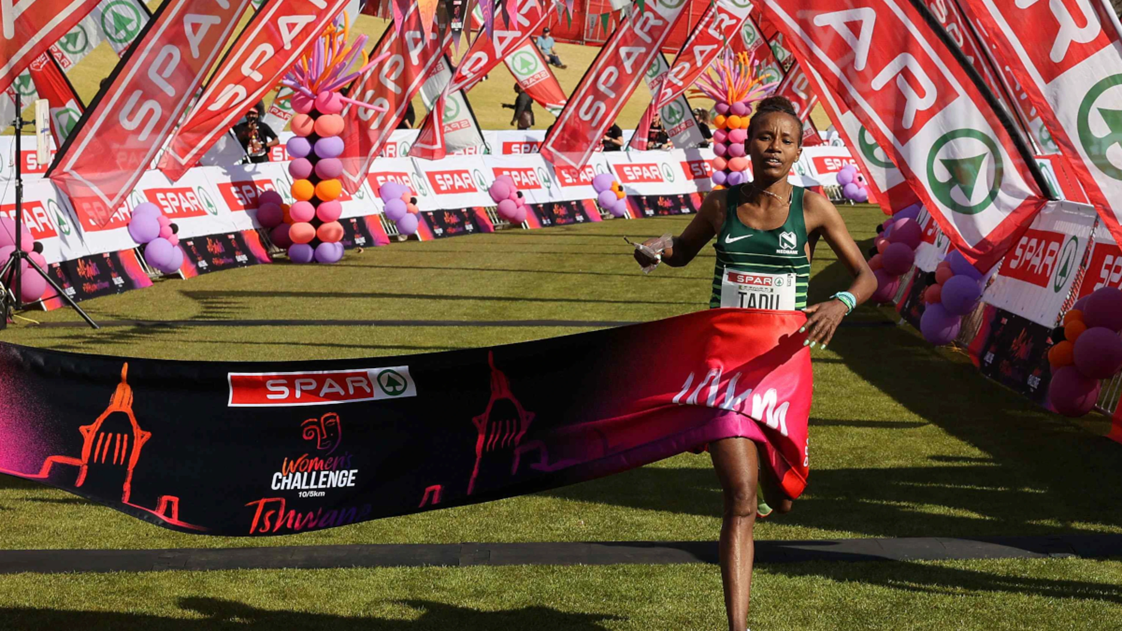 Ethiopian Nare wins her third consecutive SPAR Grand Prix