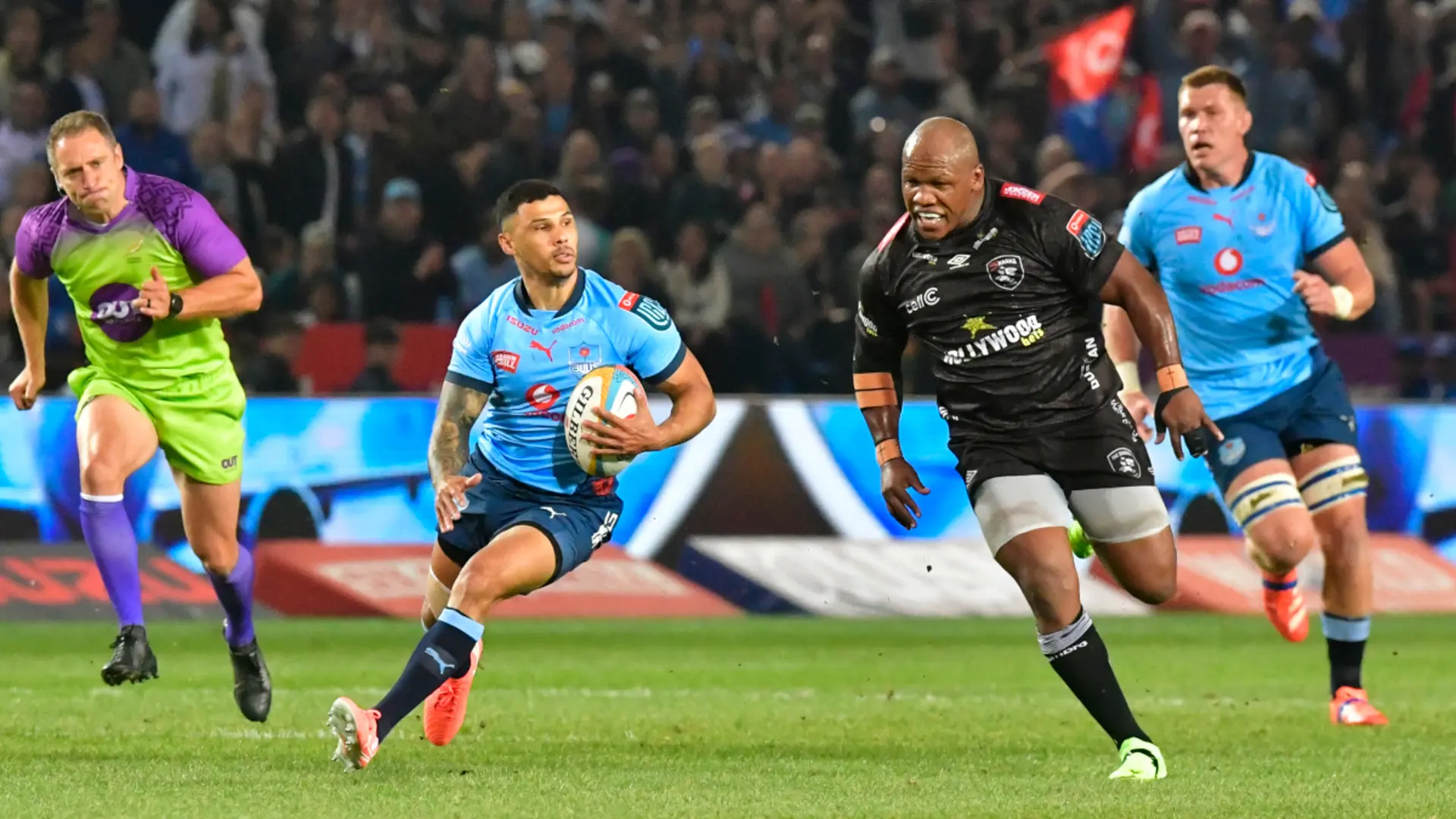 Bulls survive yellow card madness to book third final in four seasons
