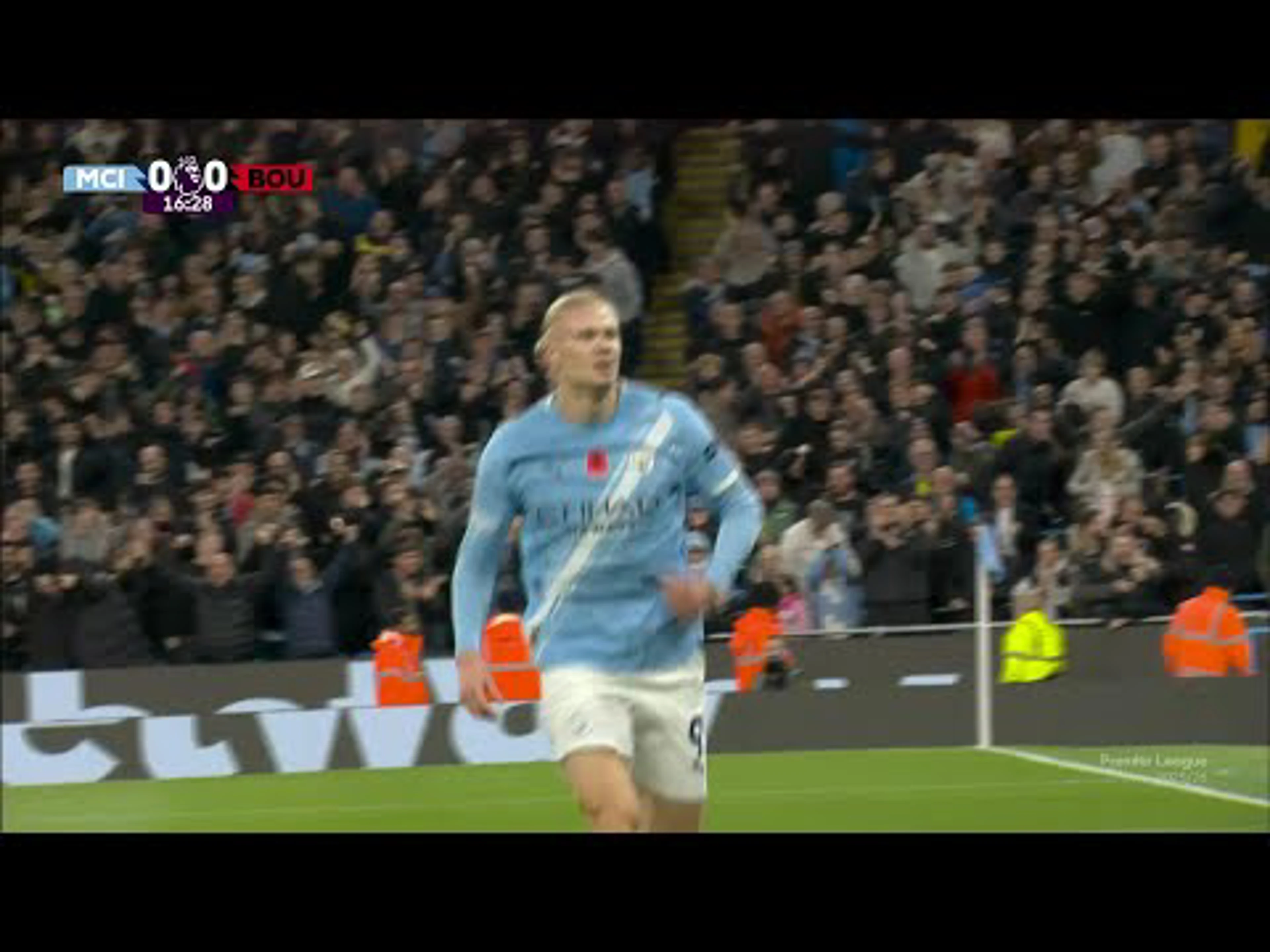 Erling Haaland | 17ᵗʰ Minute Goal v Bournemouth
