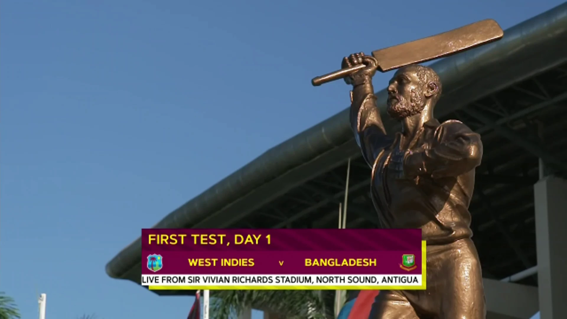 West Indies v Bangladesh | 1st Test Day 1 Highlights | Test Series