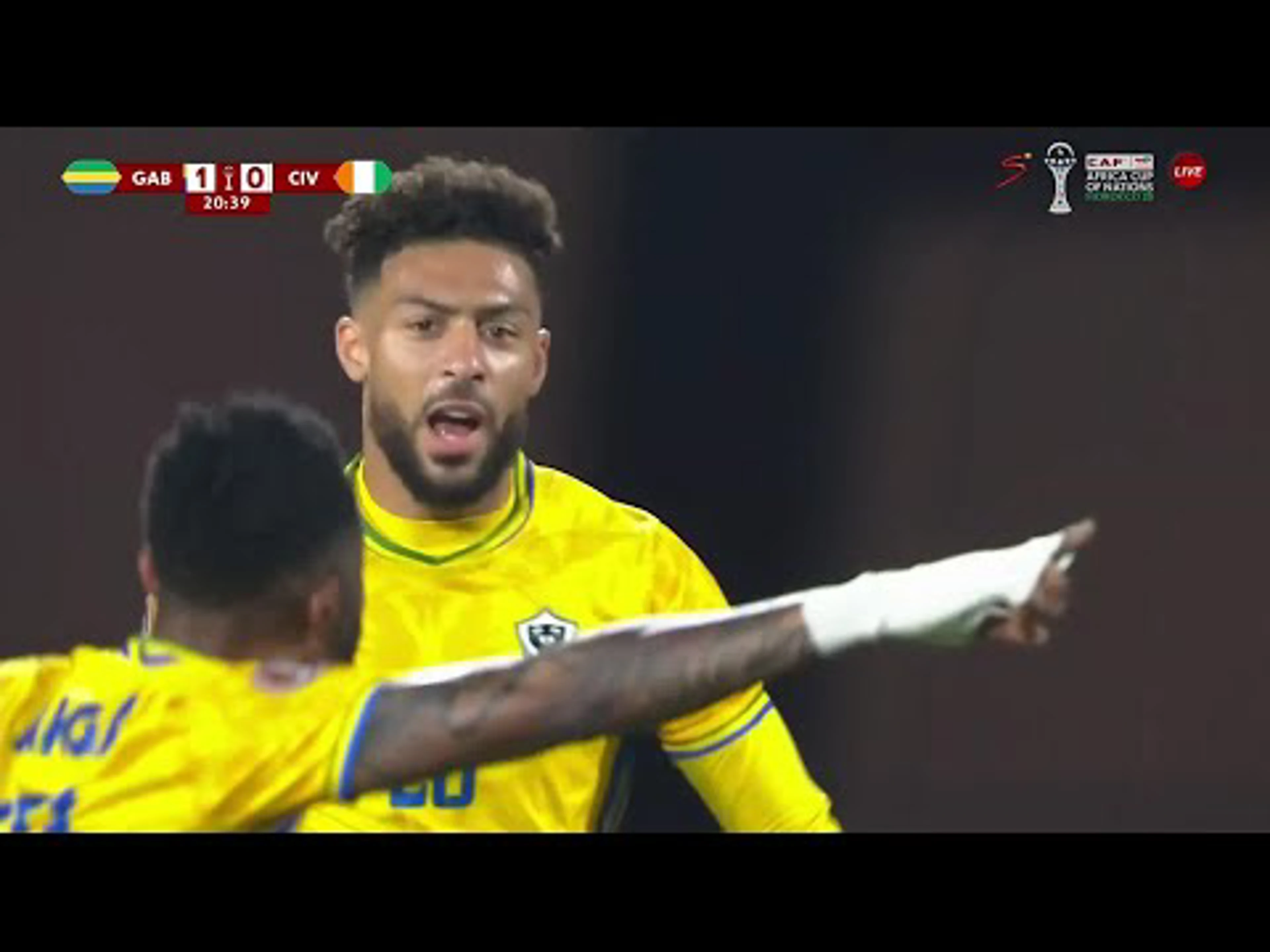 Denis Bouanga | 21ˢᵗ Minute Goal v Côte d'Ivoire