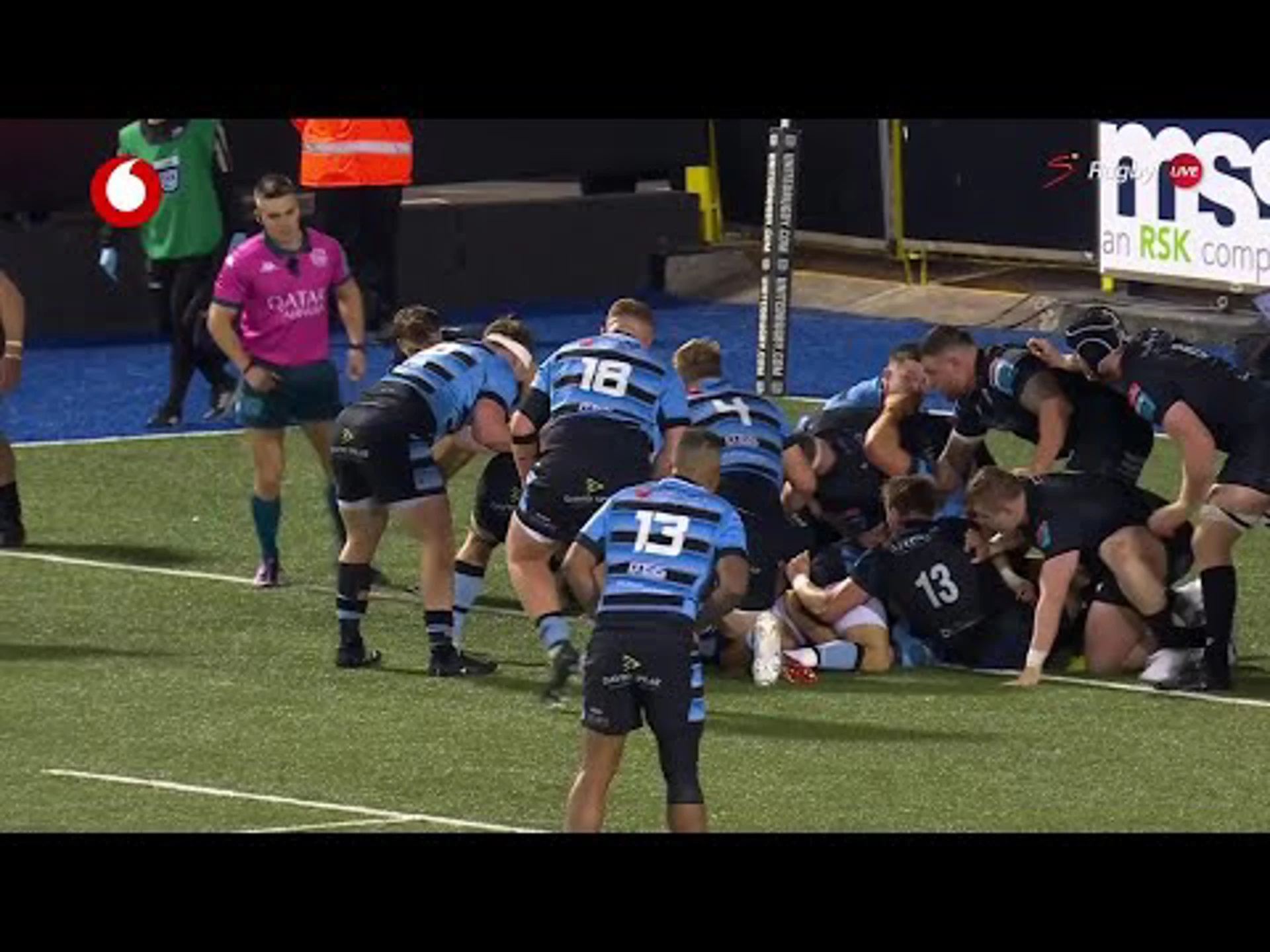 Rhys Litterick | 47ᵗʰ Minute Try v Glasgow Warriors