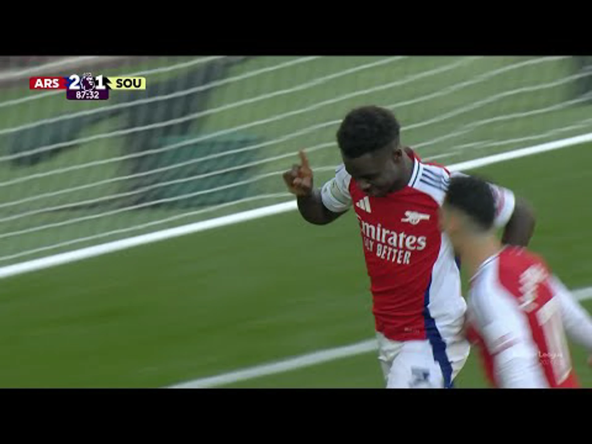 Bukayo Saka | 88ᵗʰ Minute Goal v Southampton