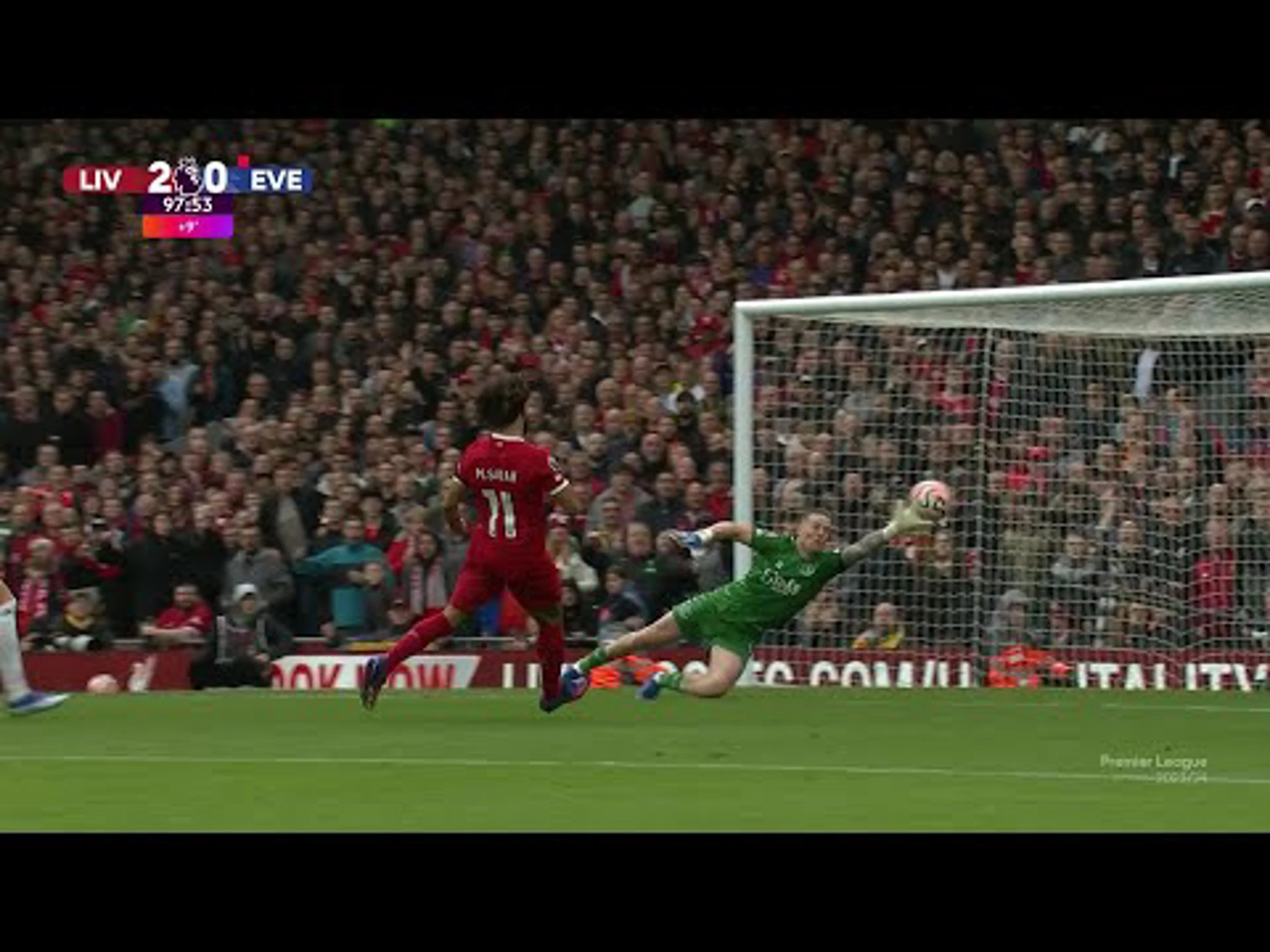 Mohamed Salah | 97ᵗʰ Minute Goal v Everton