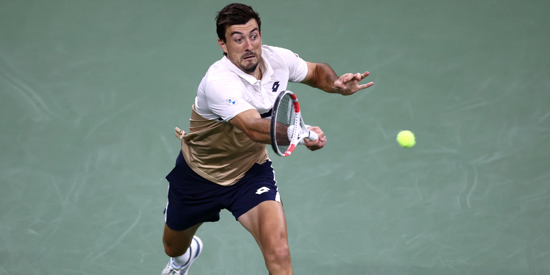 Ofner celebrates early then loses in Australian Open qualifying