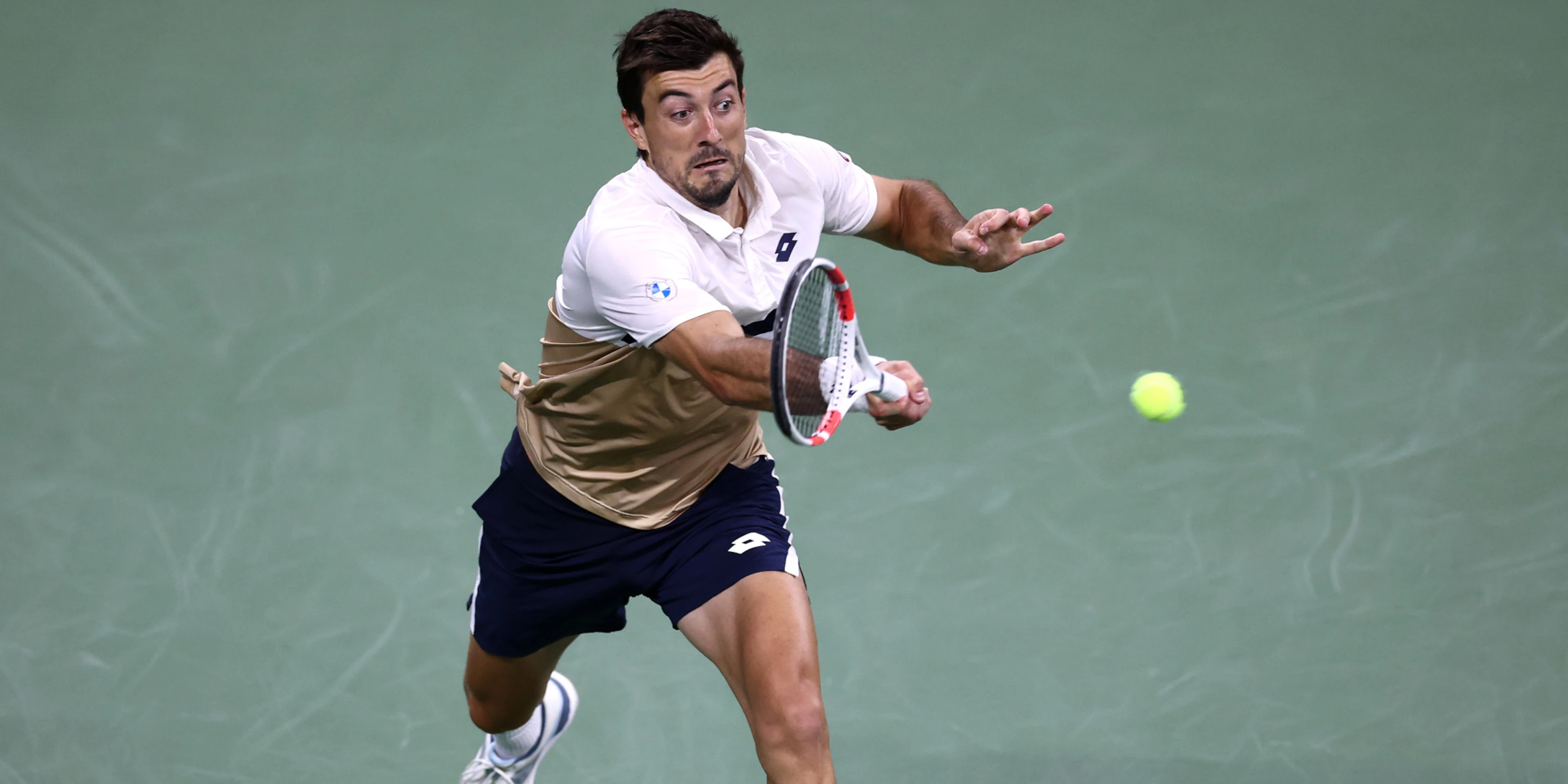 Ofner celebrates early then loses in Australian Open qualifying