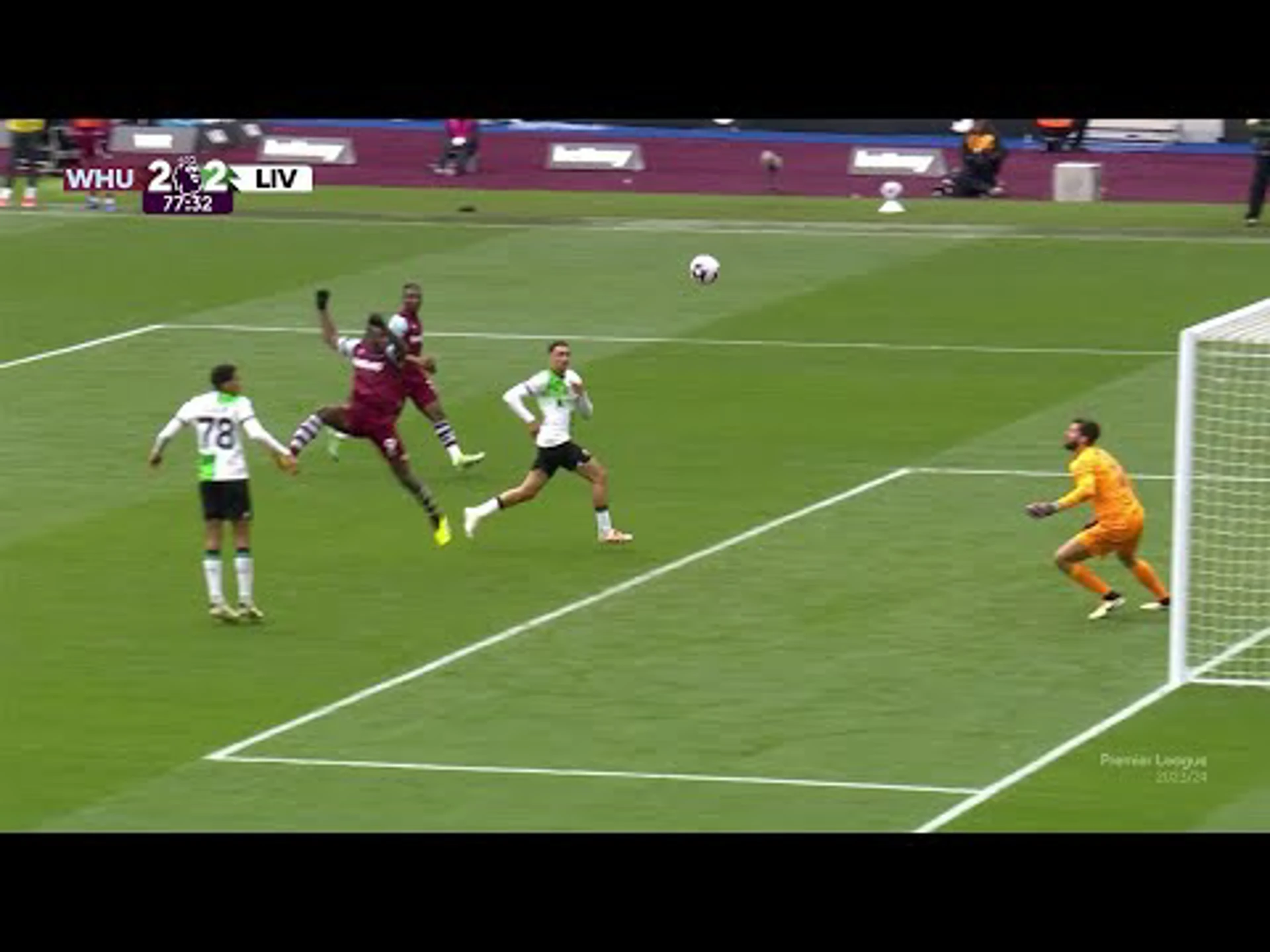 Michail Antonio | 77ᵗʰ Minute Goal v Liverpool