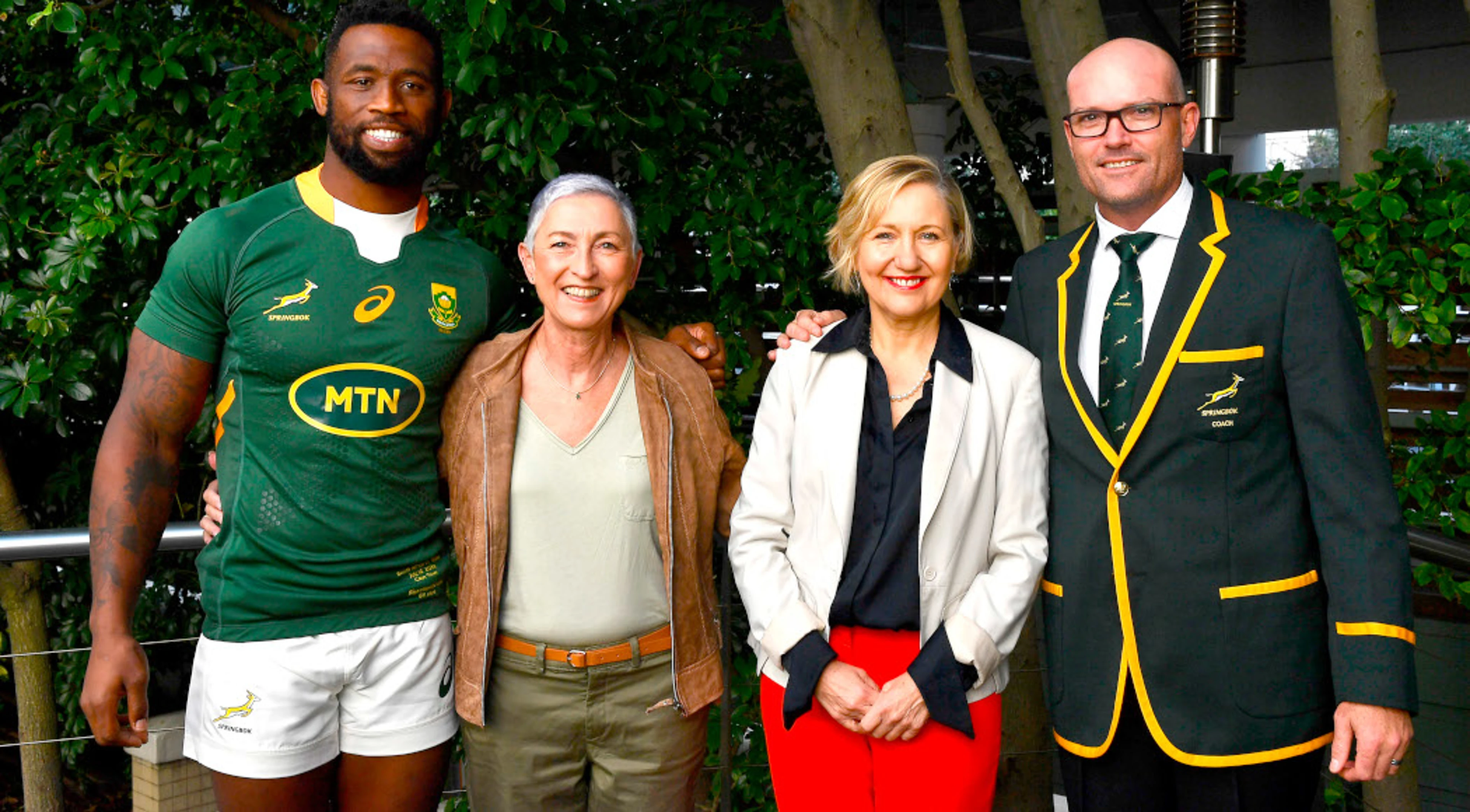 Springboks honour leading Sisonke Covid-19 specialists