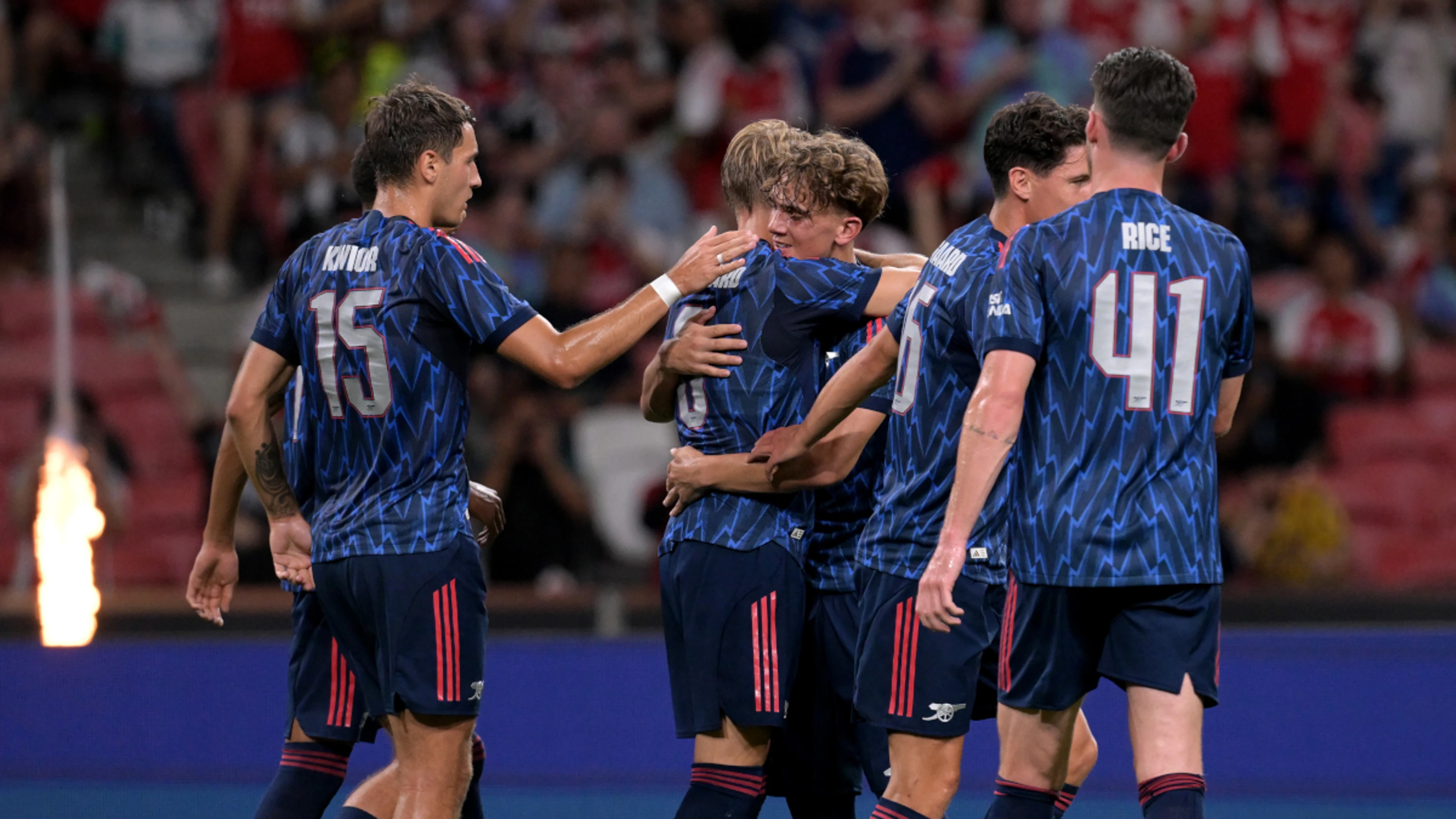 Late Odegaard penalty extends Arsenal pre-season run