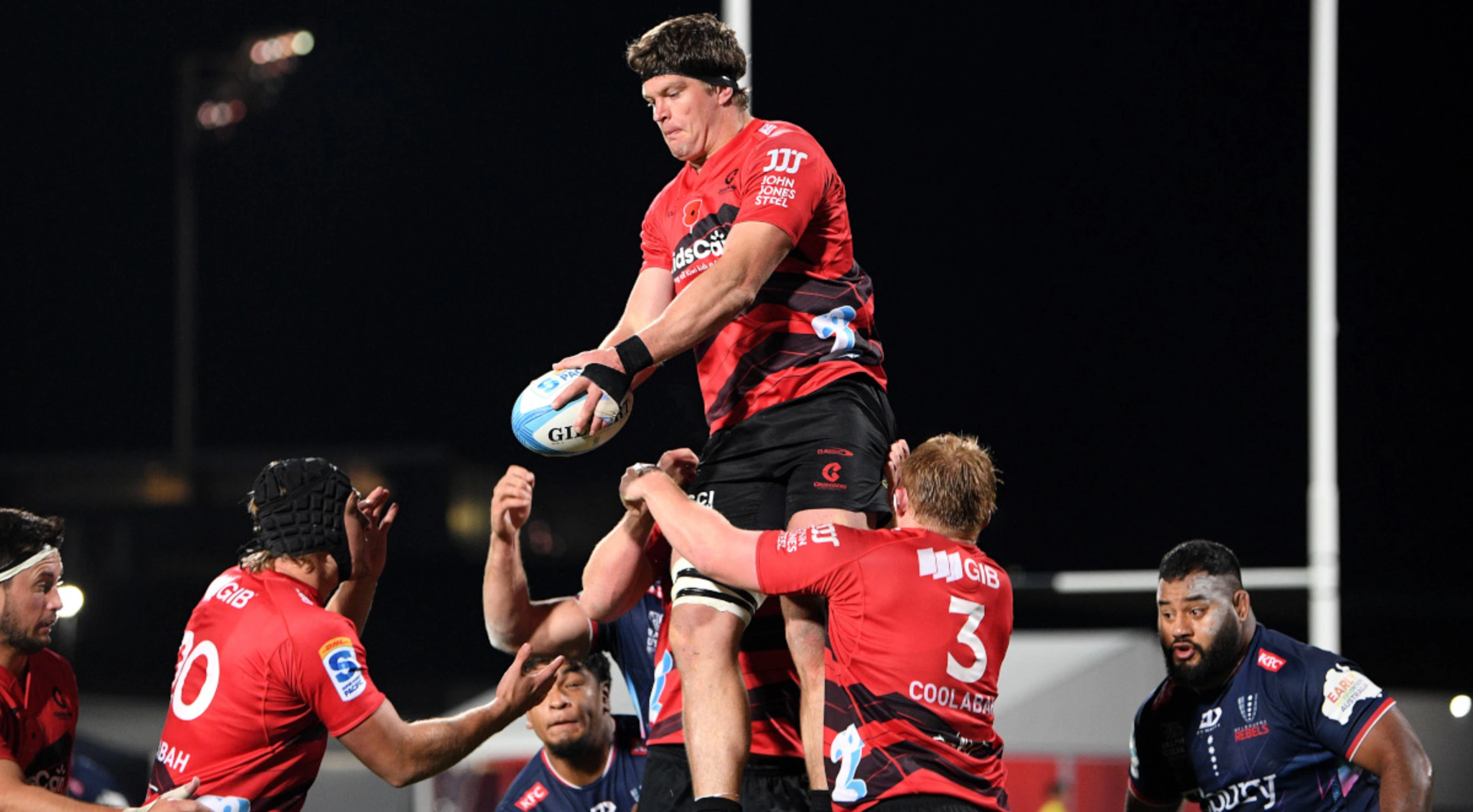 Barrett inspires Crusaders' return to form against Rebels