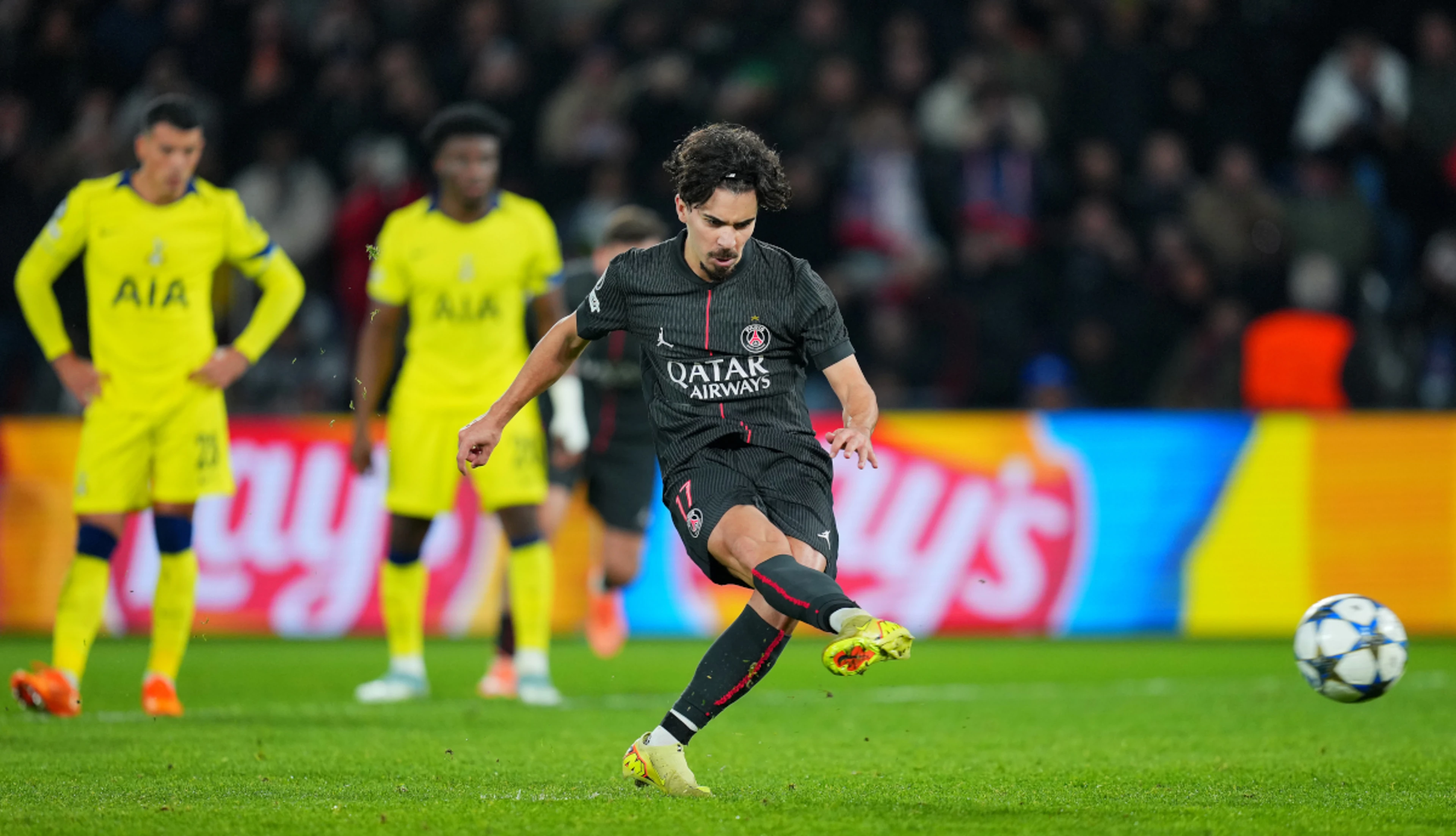 Vitinha hat-trick as PSG beat Spurs in crazy clash