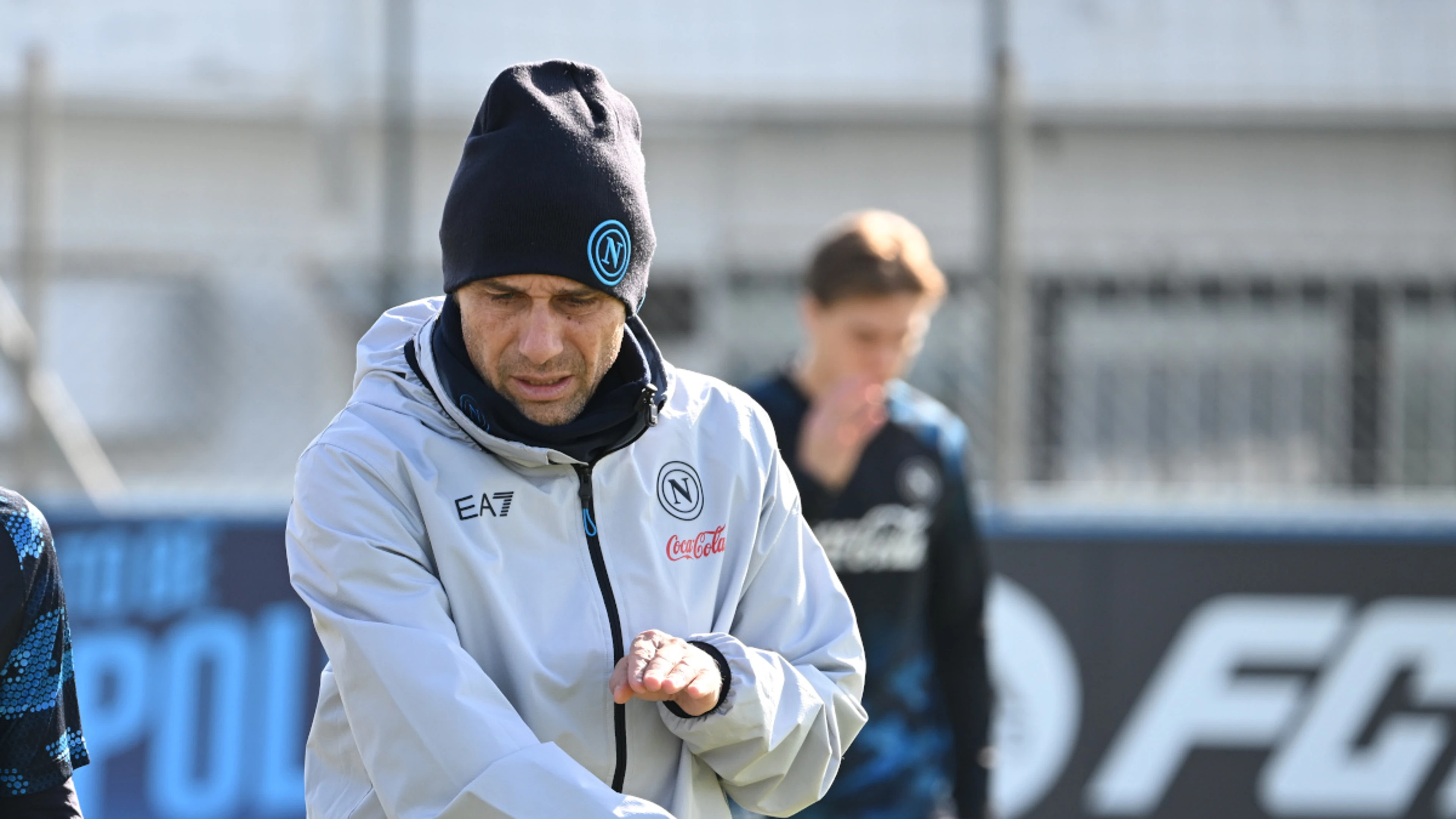 Conte happy with Napoli progress but keeping his feet on the ground