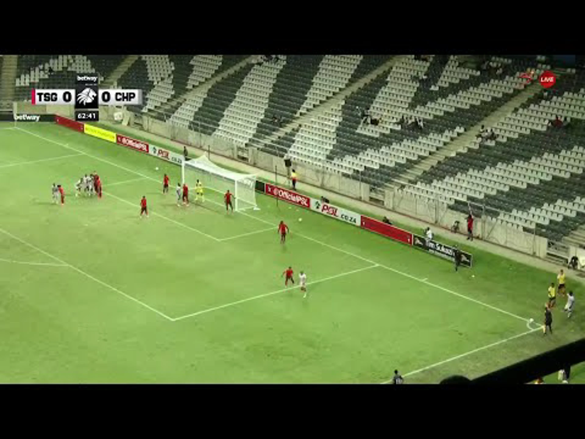 Ira Tapé with a Spectacular Gk Save vs. Chippa United
