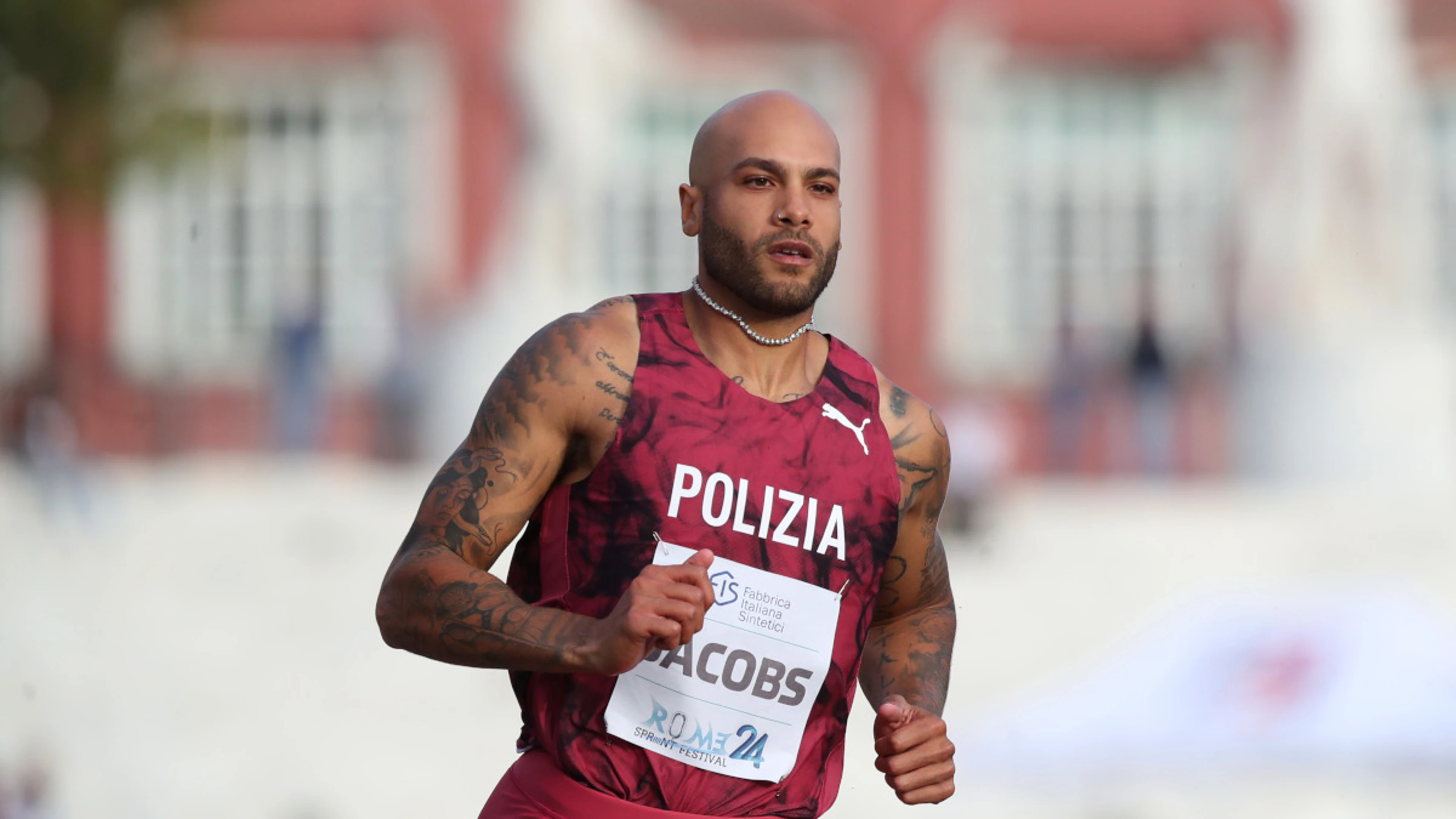 Sprint champion Jacobs hopes to fly the flag for Italy in four years' time