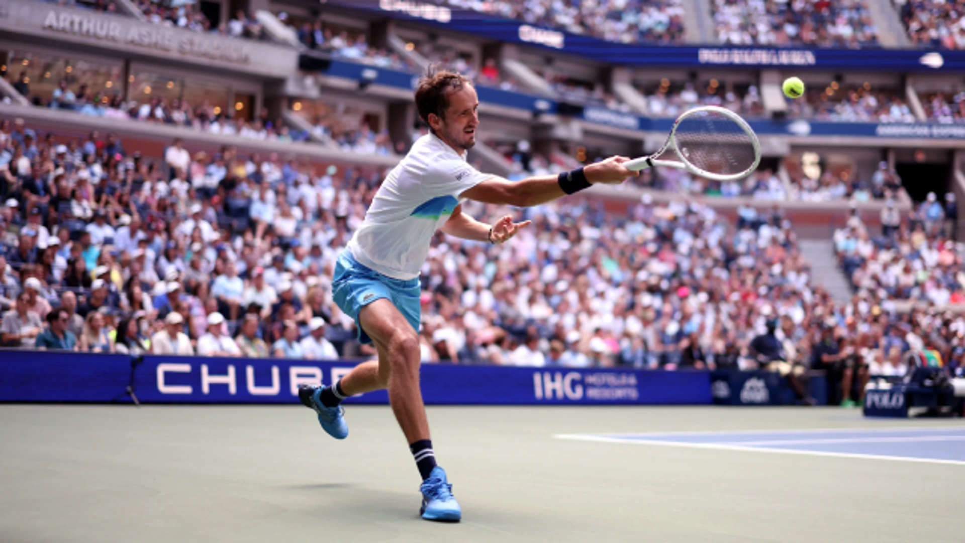 Nuno Borges v Daniil Medvedev | 4th Round | Men's Singles | Highlights | US Open