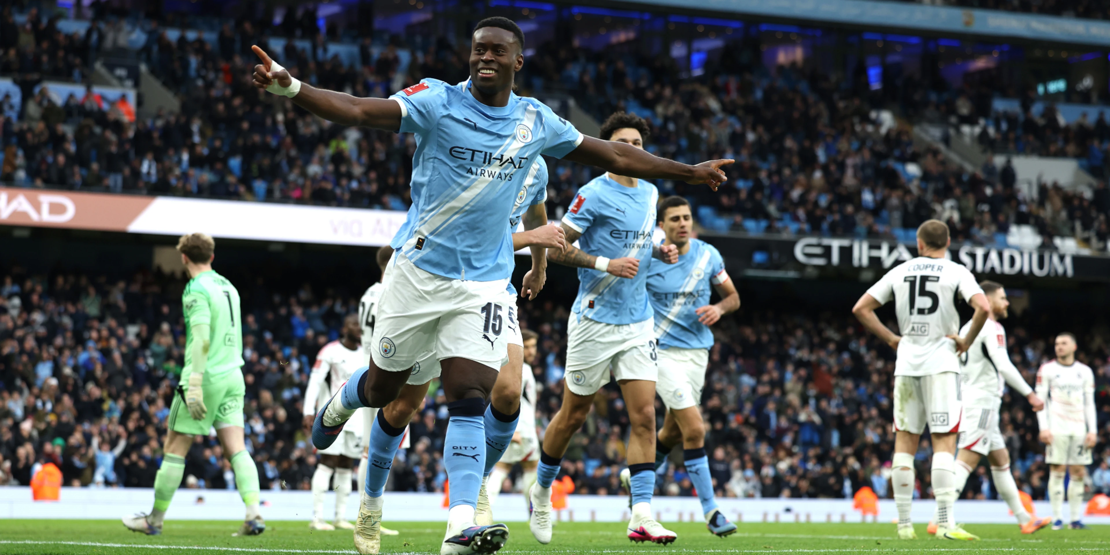 Guehi scores first Man City goal to kill off Salford, Burnley stunned in FA Cup