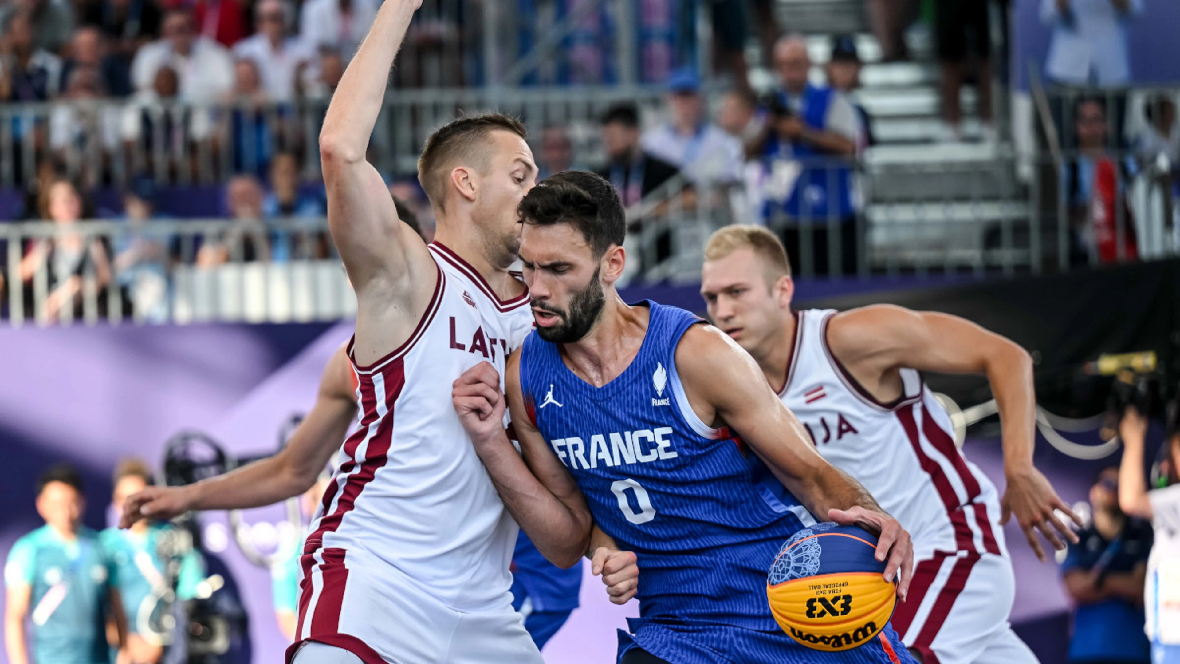 France stun champions Latvia to reach men's final, US women lose