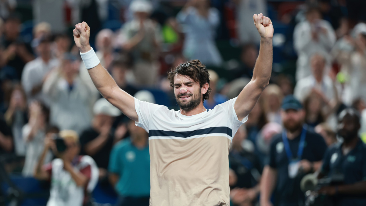 World number 204 Vacherot beats cousin Rinderknech to win Shanghai Masters