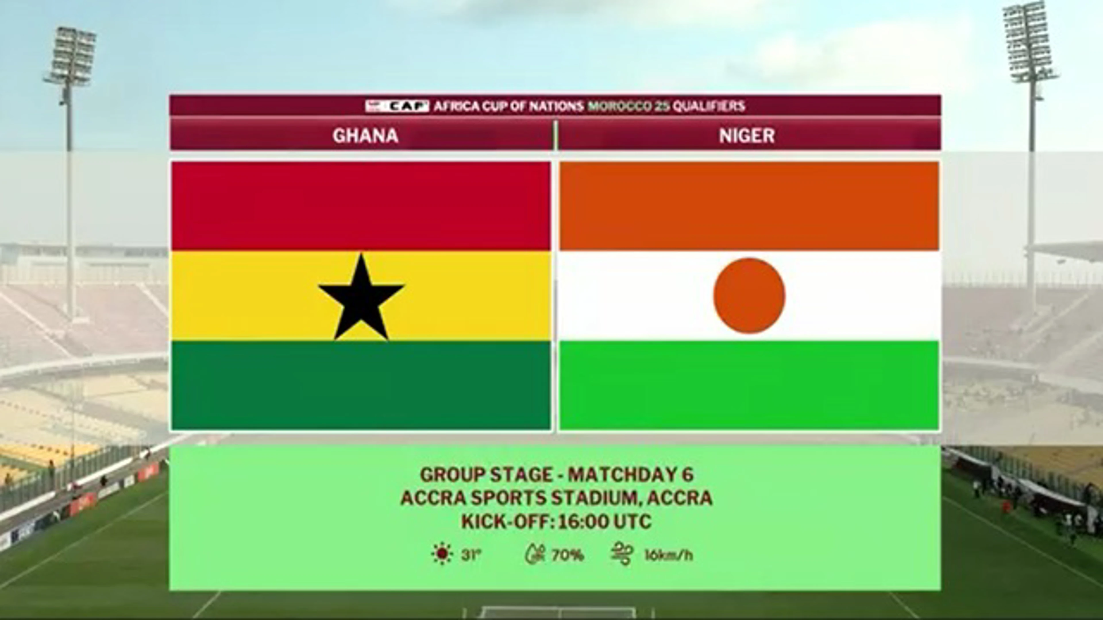 Ghana v Niger  | Match Highlights | Africa Cup Of Nations Qualifier