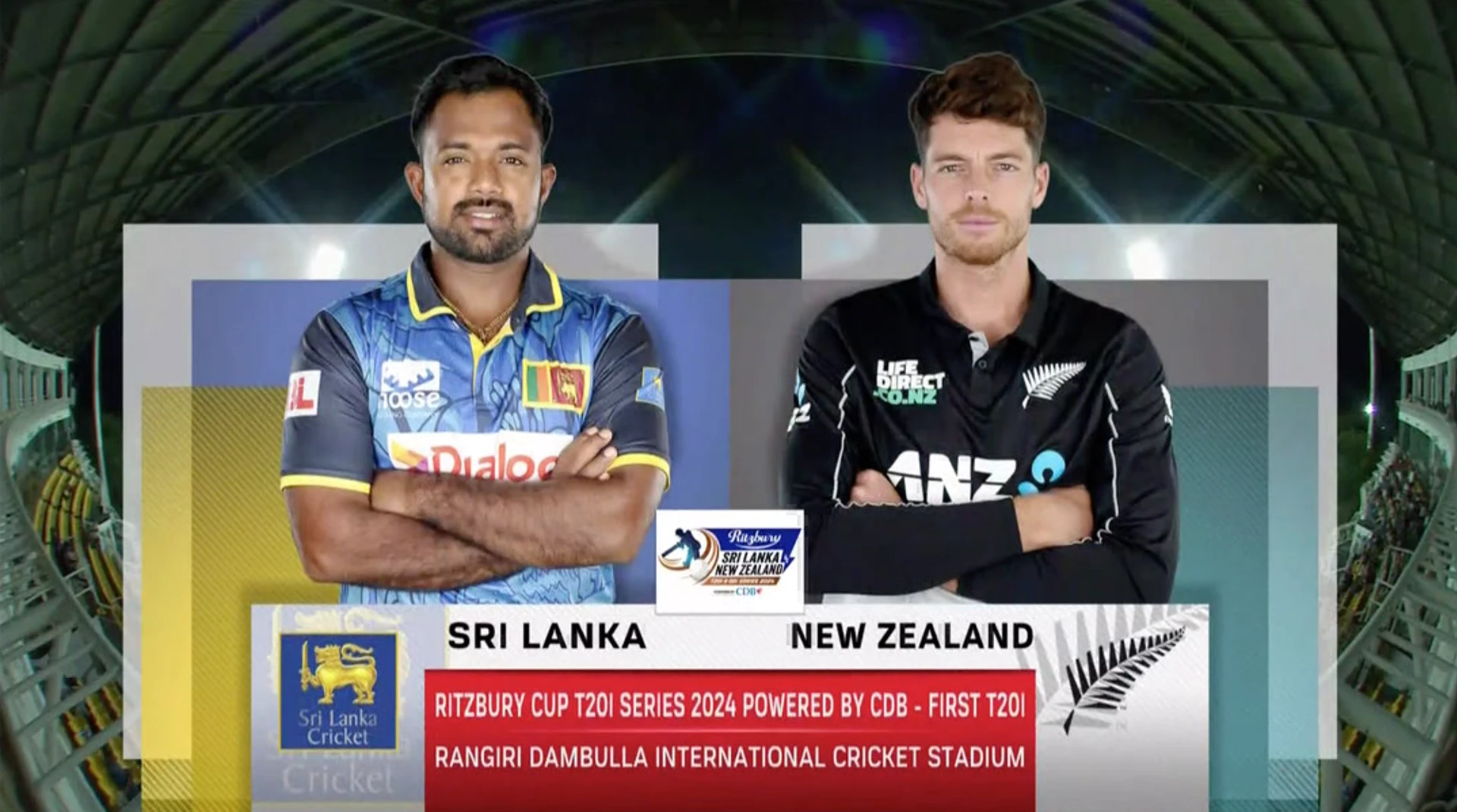 Sri Lanka v New Zealand | Match Highlights | 1st T20