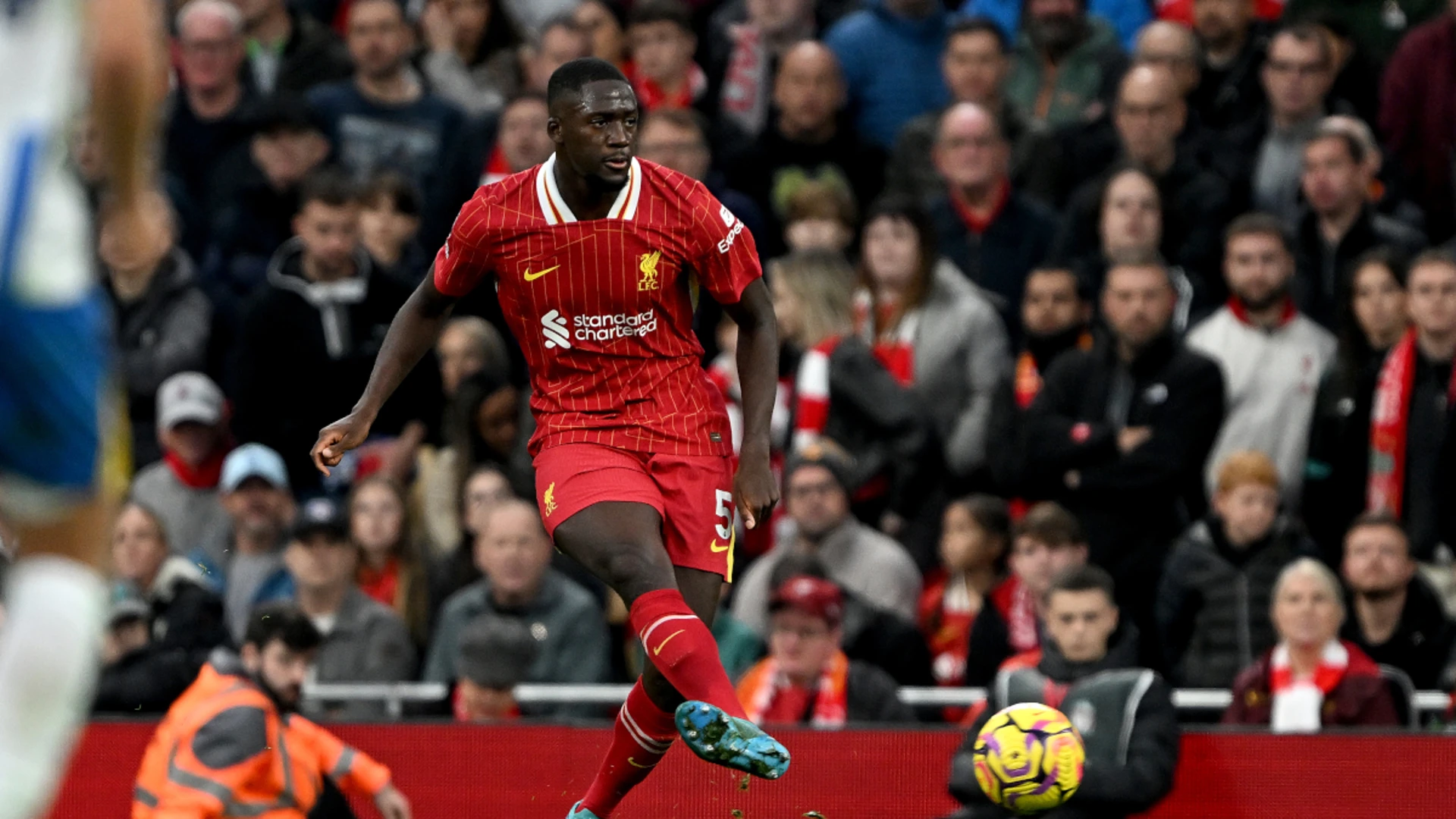 Liverpool's Konate downplays injury, says he won't miss game time