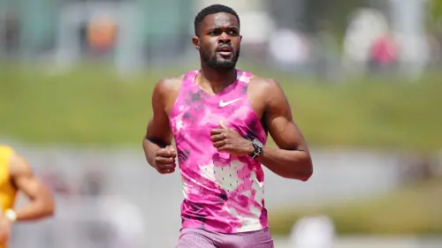 Benjamin turns in solid 400m in return to competition