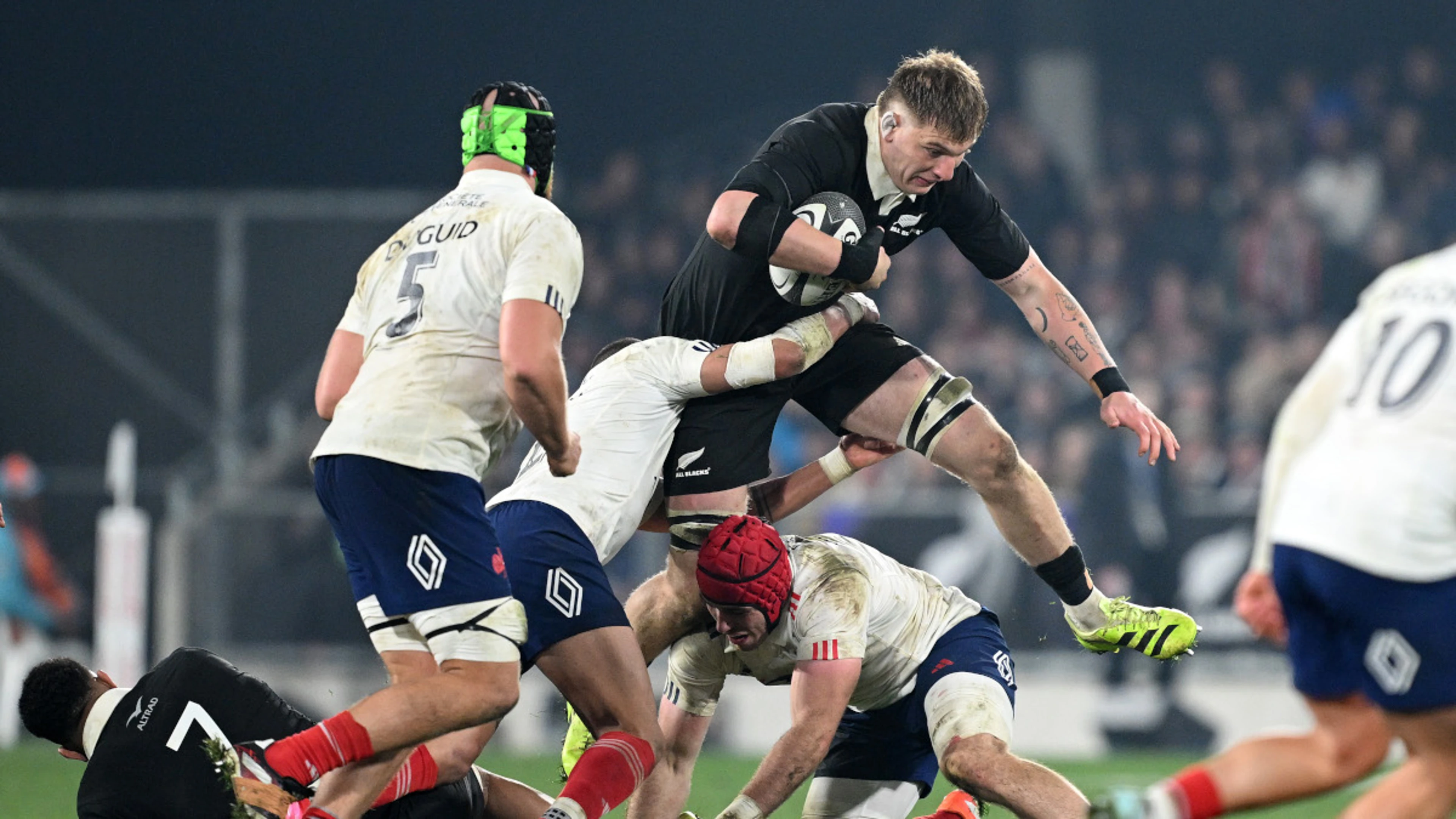 Rookies provide bright spot for rusty All Blacks