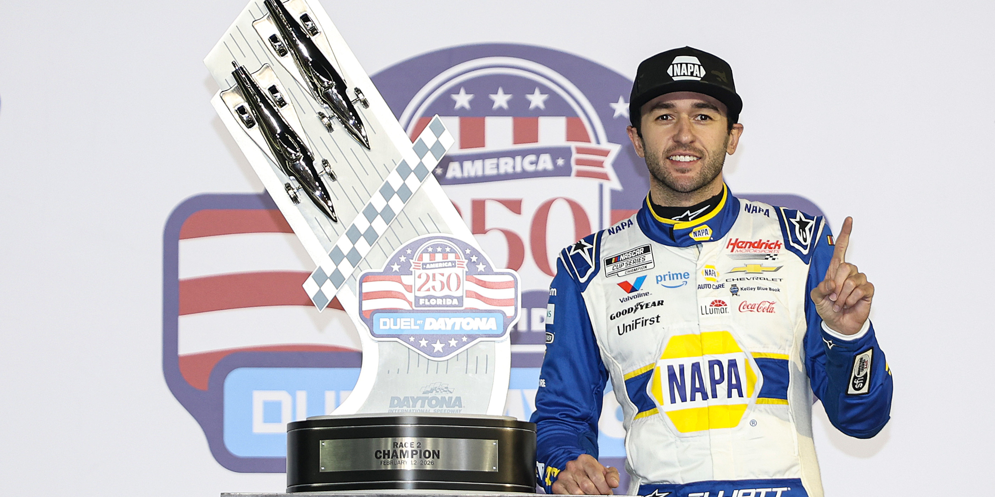 Elliott wins third career Daytona Duel, taking second race