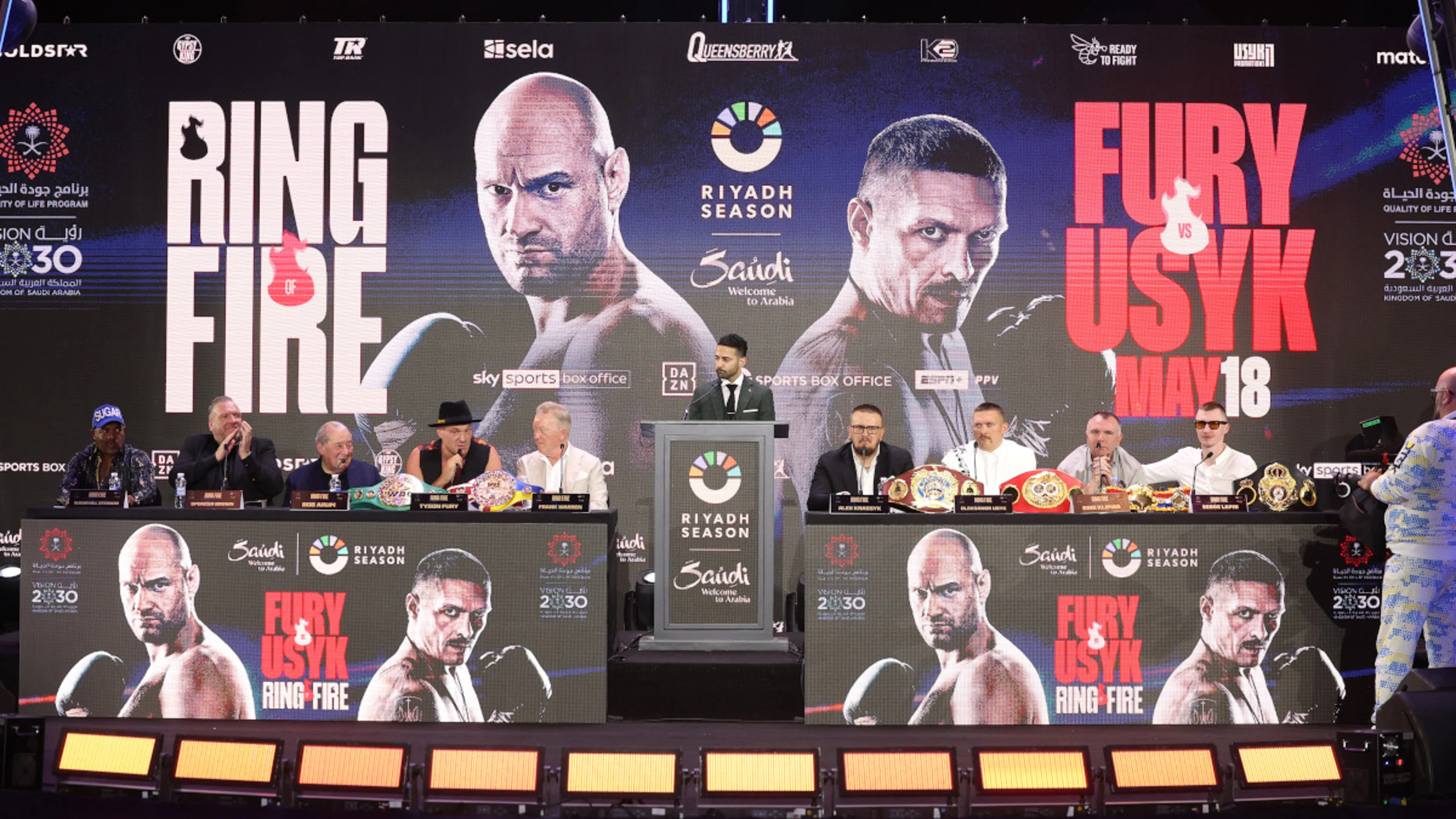 'I'm ready': Fury to pray for Usyk before heavyweight clash