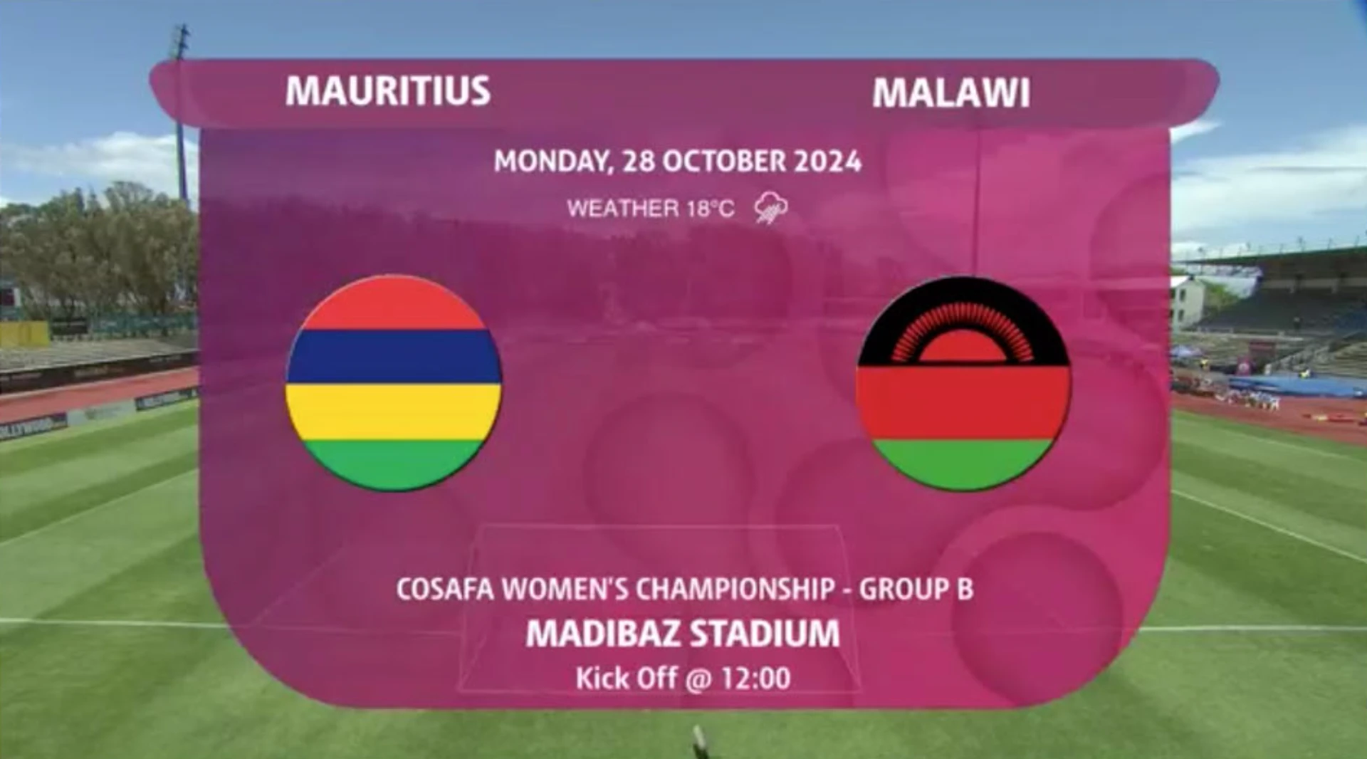 Mauritius v Malawi | Match Highlights | COSAFA Women's Championship