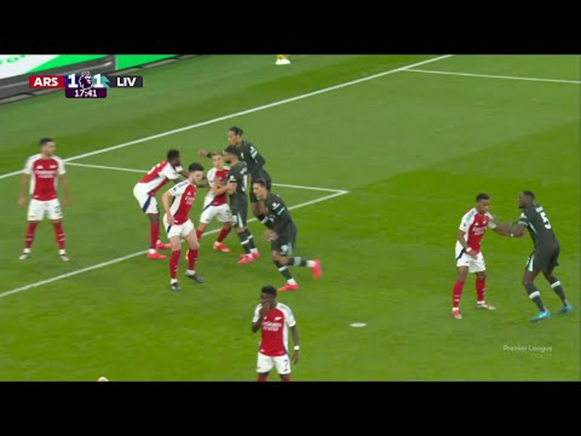 Virgil van Dijk | 18ᵗʰ Minute Goal v Arsenal