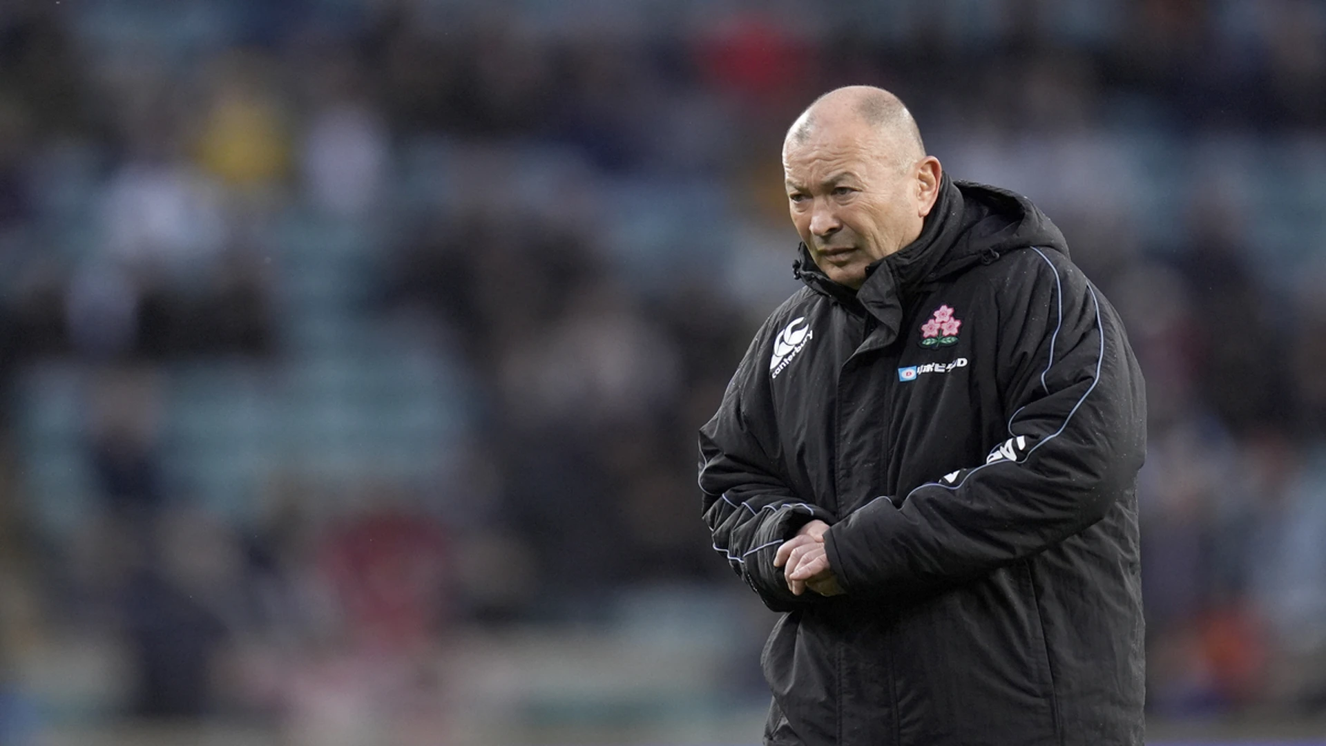 Japan coach Jones abused by 'some clown' on Twickenham return