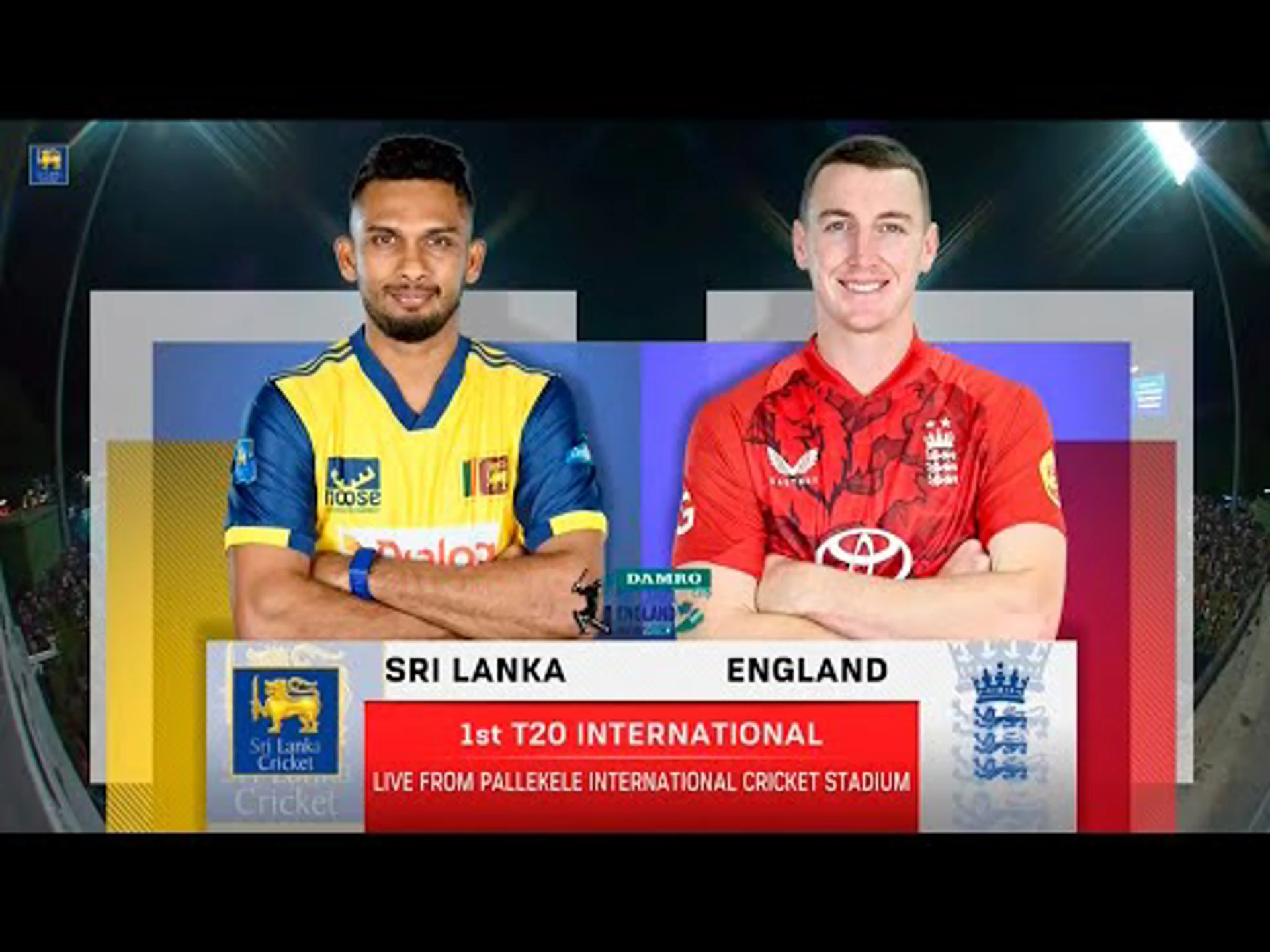 Sri Lanka v England | Match Highlights | 1st T20