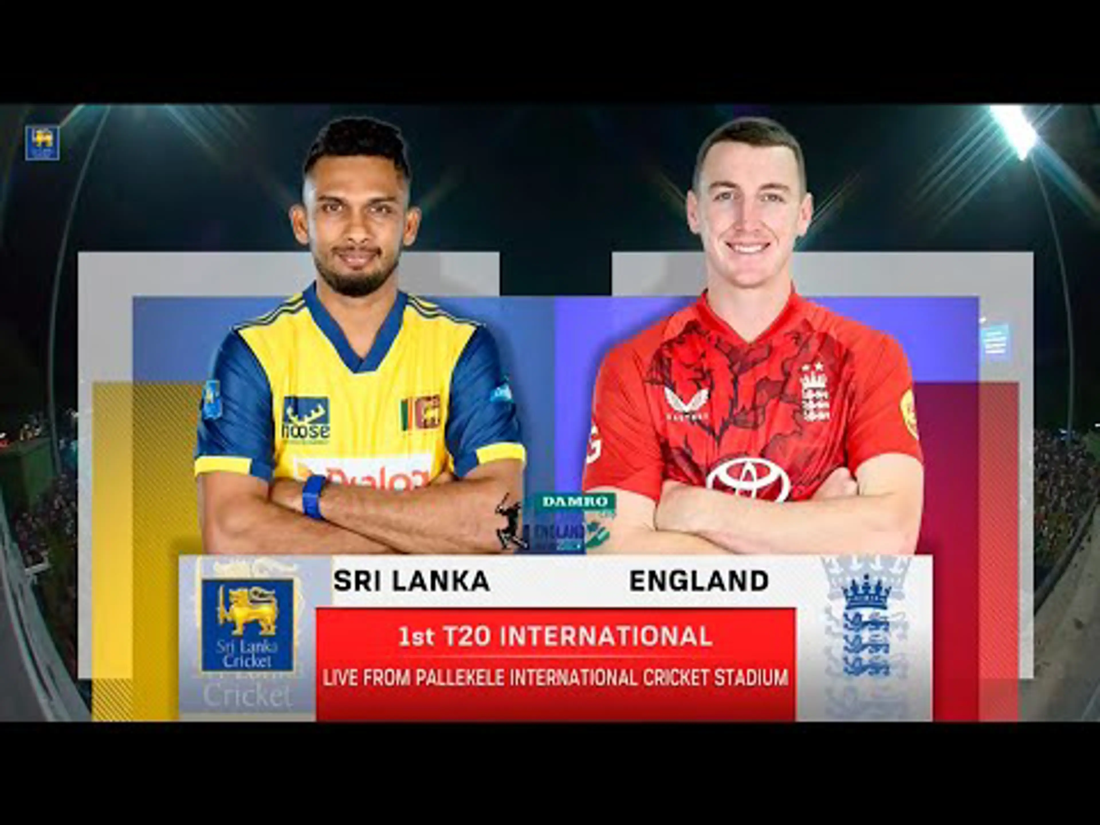 Sri Lanka v England | Match Highlights | 1st T20