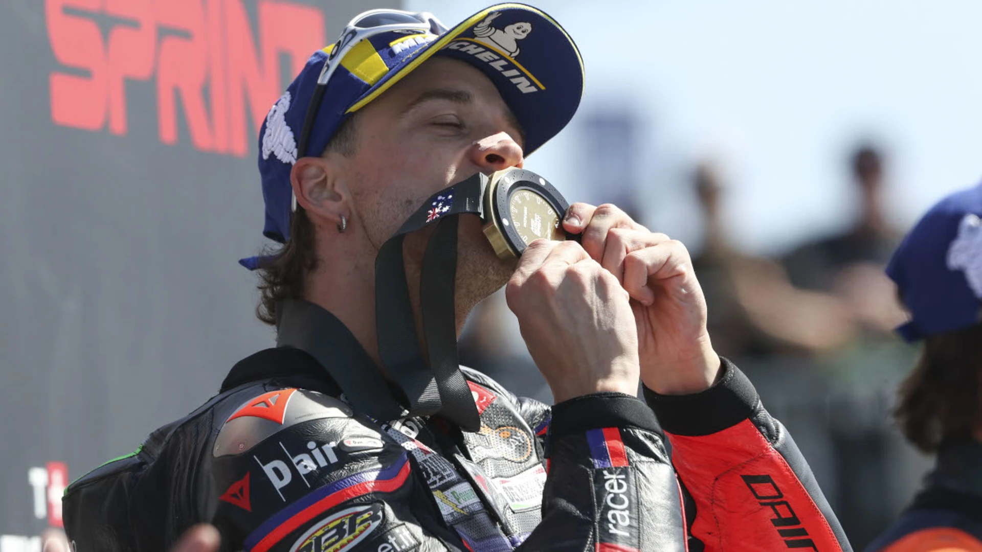 Bezzecchi overcomes seagull hit to win Australian MotoGP  sprint race